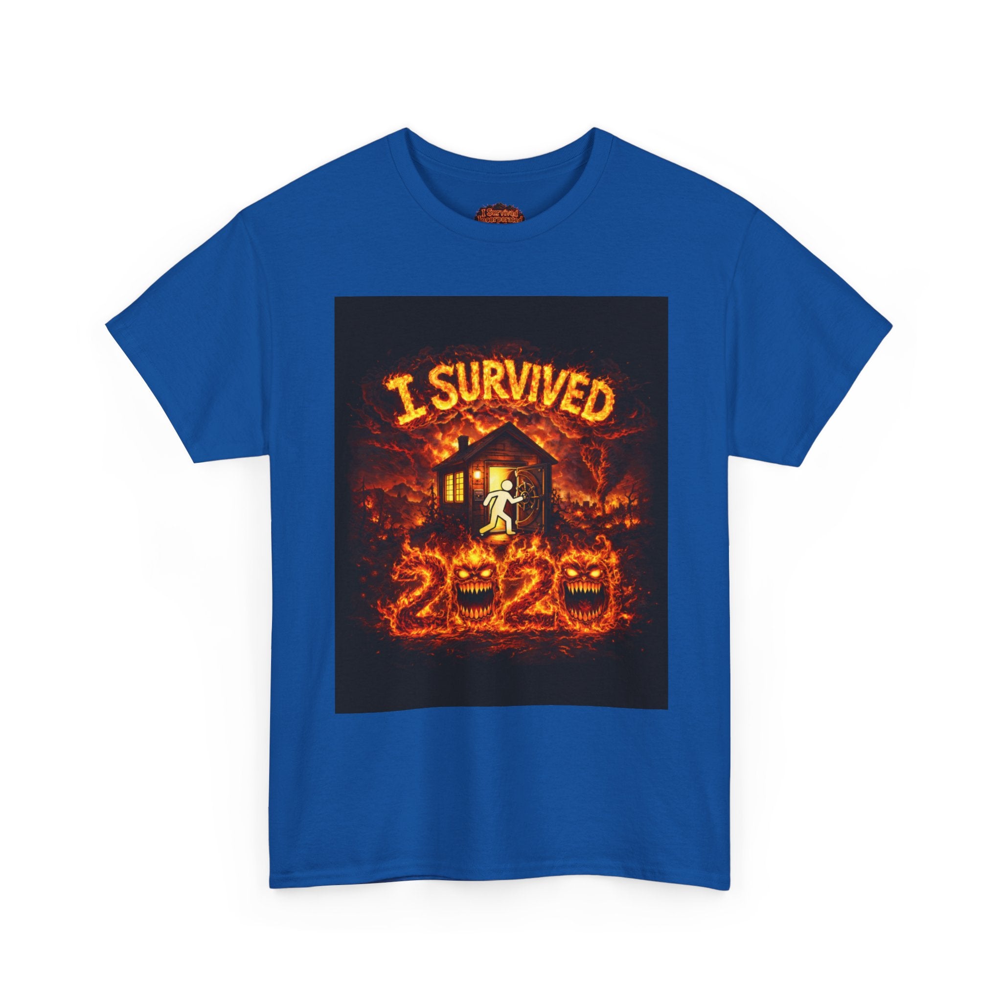 I Survived 2020 — S2:E3 "The California Wildfires" | Wildfire Edition Memorial Unisex Heavy Cotton Tee