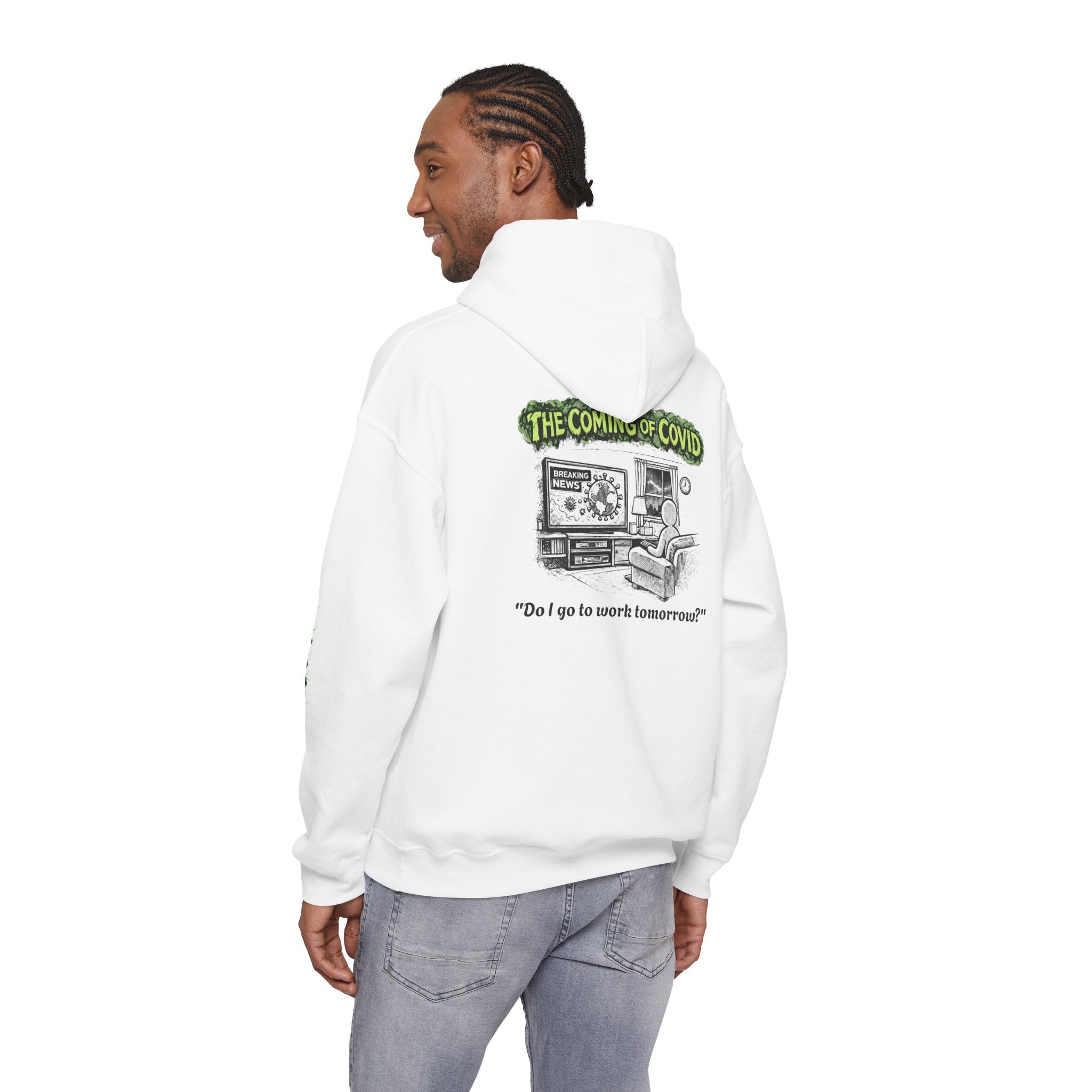 I Survived 2020 — Director's Cut S1:E2 "The Coming of COVID" | Pandemic Edition Hoodie Sweatshirt