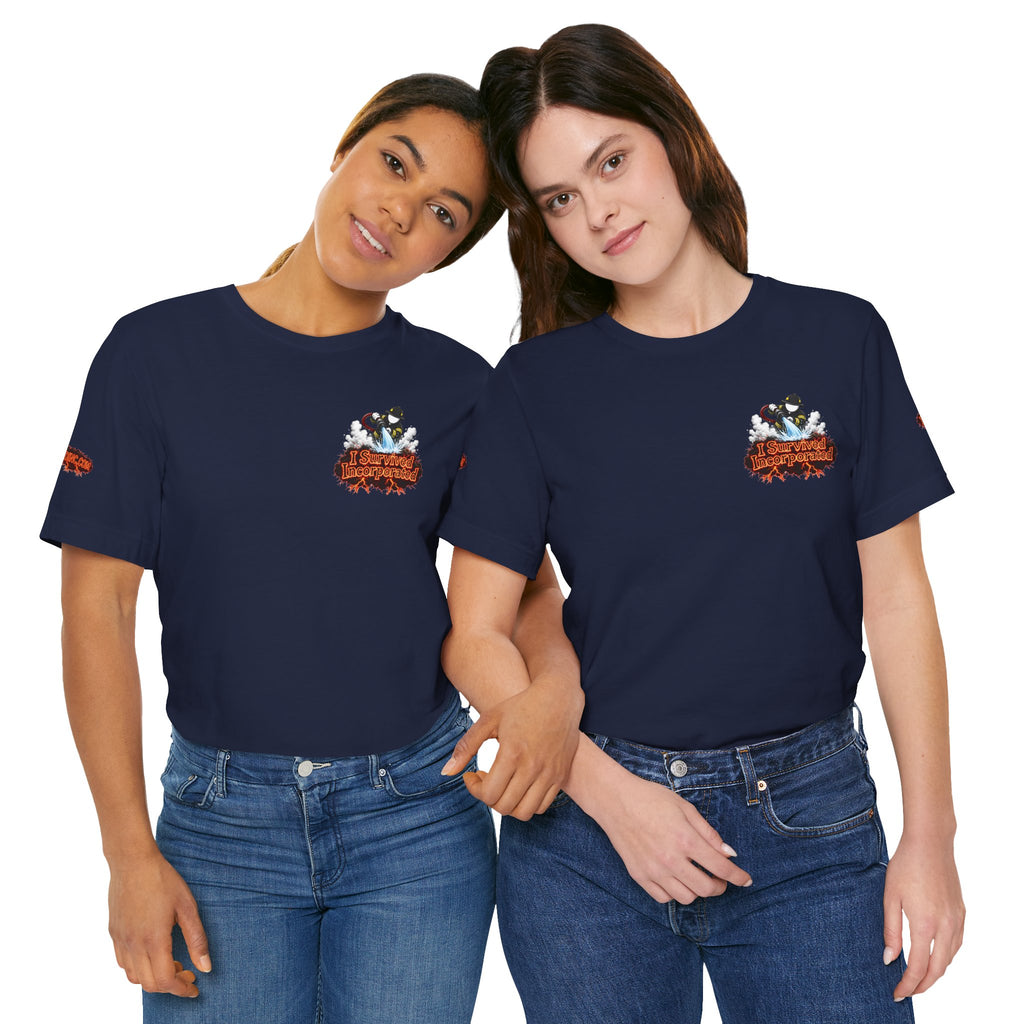I Survived 2020 — "Please Stand By" Test Pattern Tee Wildfire Signal Special Edition Summer Premiere Unisex Jersey Short Sleeve Tee