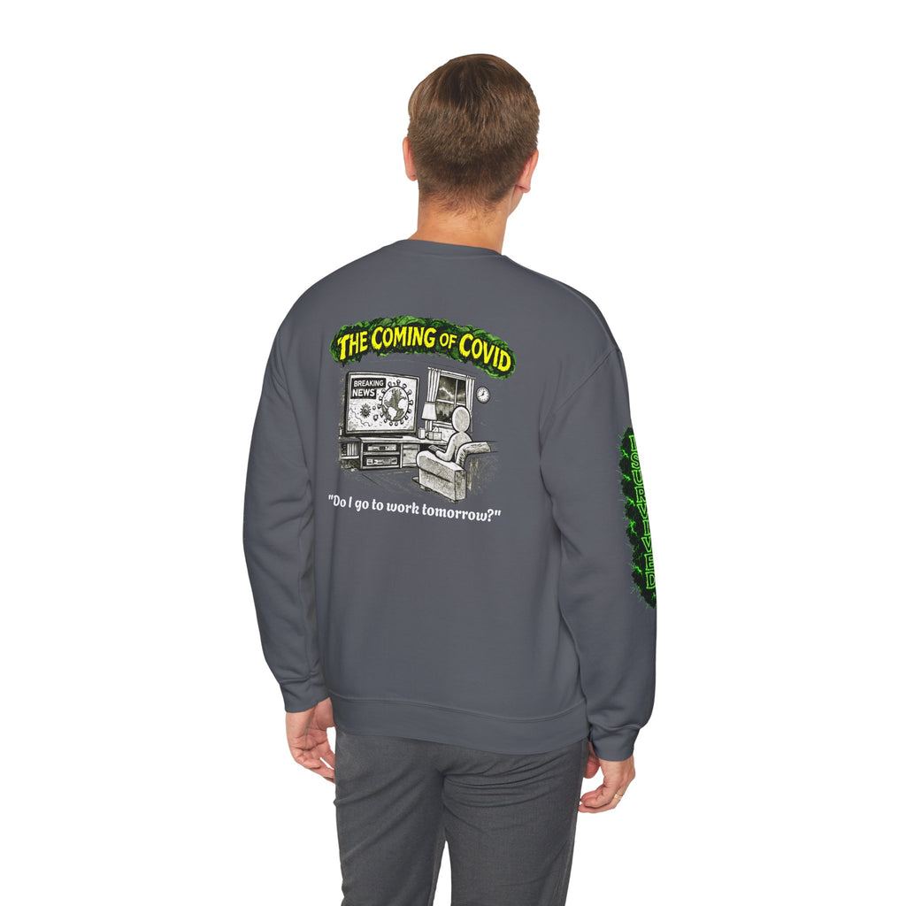 I Survived 2020 — PANDEMIC S1:E2: Director's Cut "The Coming of COVID" Unisex Heavy Blend™ Crewneck Sweatshirt