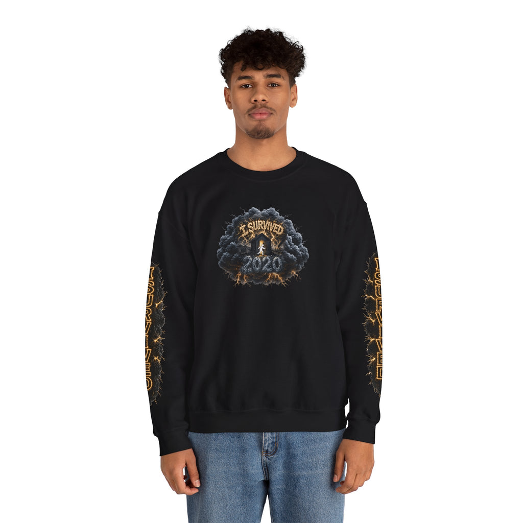 I Survived 2020 — Original PILOT Design: Director's Cut Special Edition Unisex Heavy Blend™ Crewneck Sweatshirt