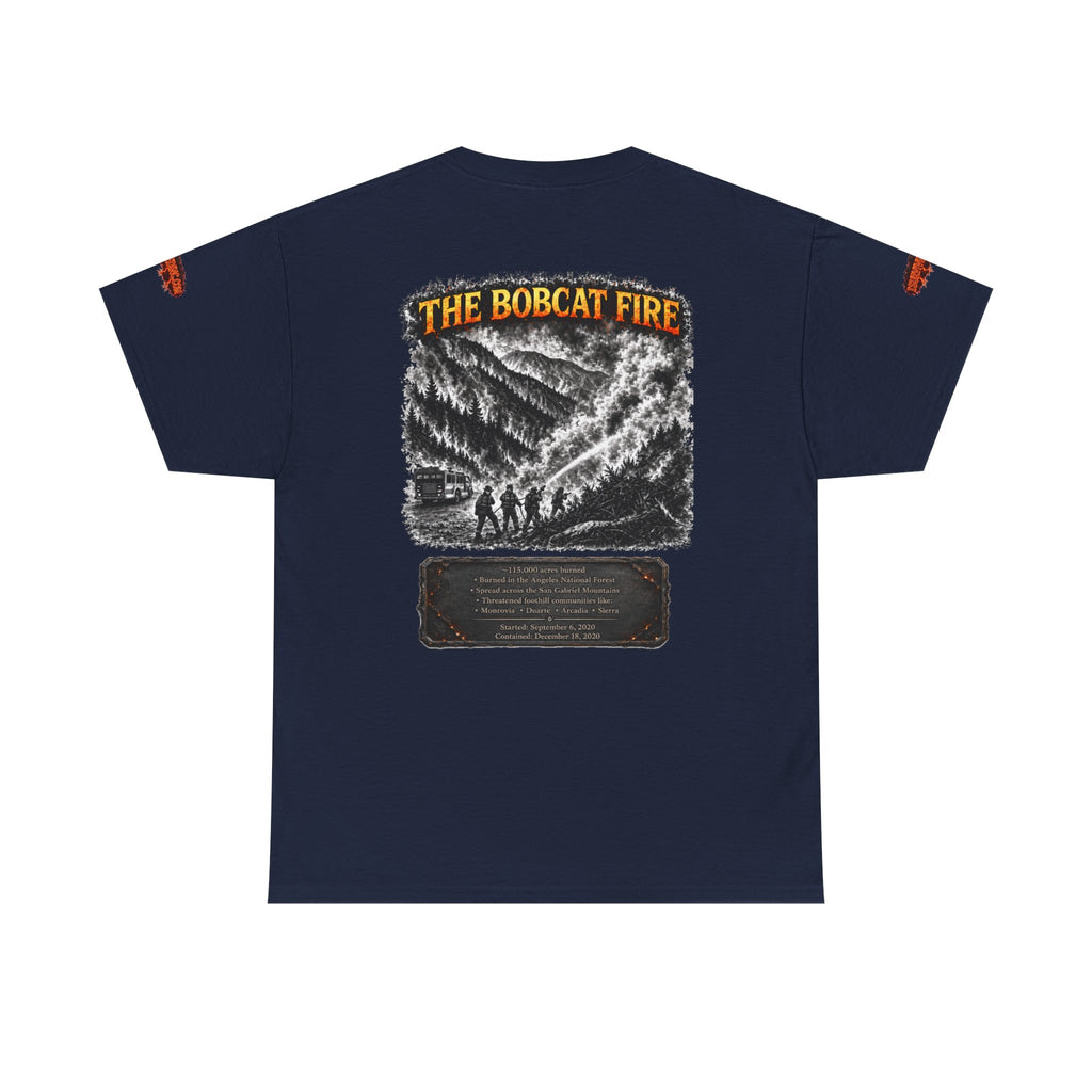 I Survived 2020 — Director's Cut S2:E2 "The Bobcat Fire" | Wildfire Edition Memorial Unisex Heavy Cotton Tee (SPECIAL EDITION)