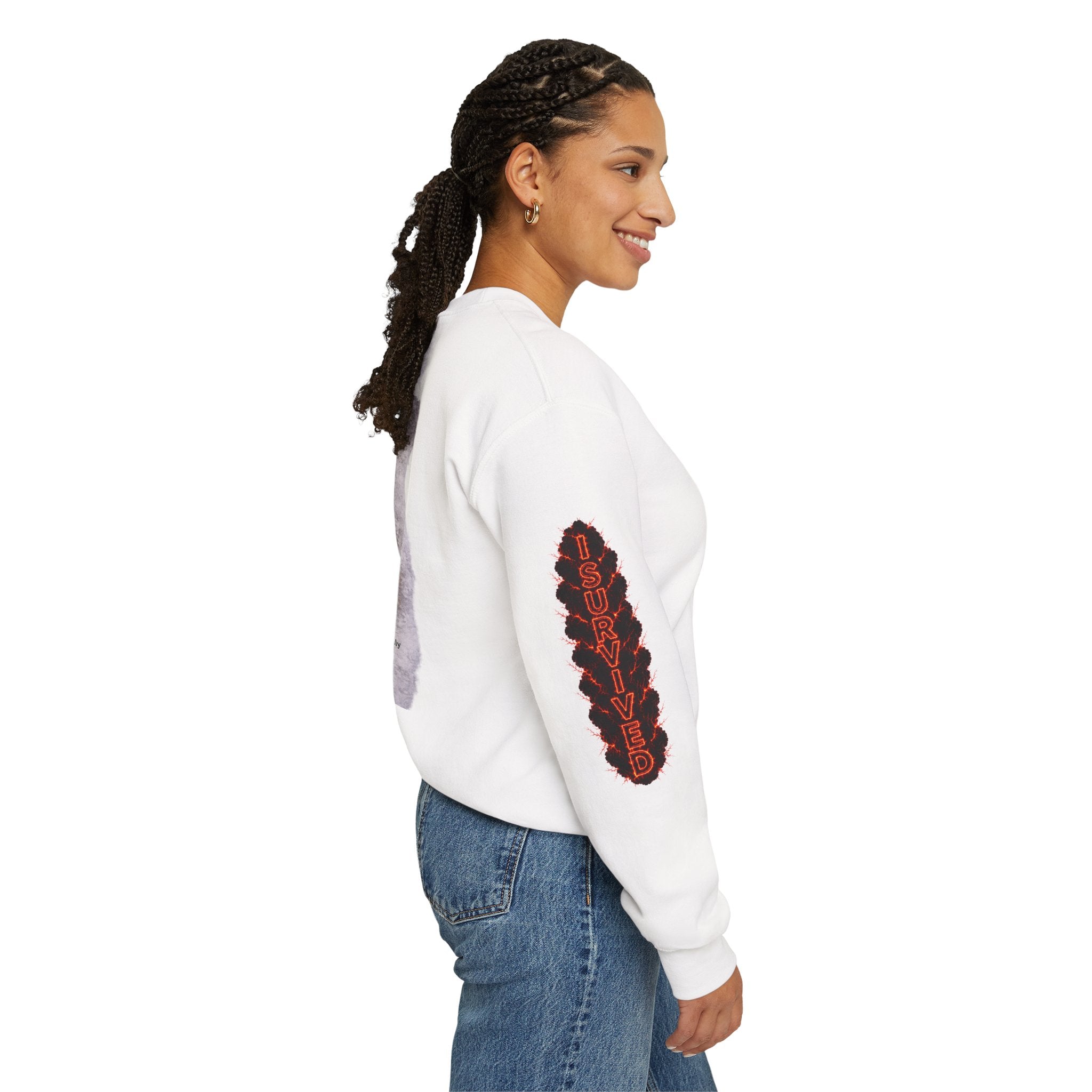 I Survived 2020 — Director's Cut S2:E3 "The California Wildfires" | Wildfire Edition Memorial Unisex Heavy Blend™ Crewneck Sweatshirt