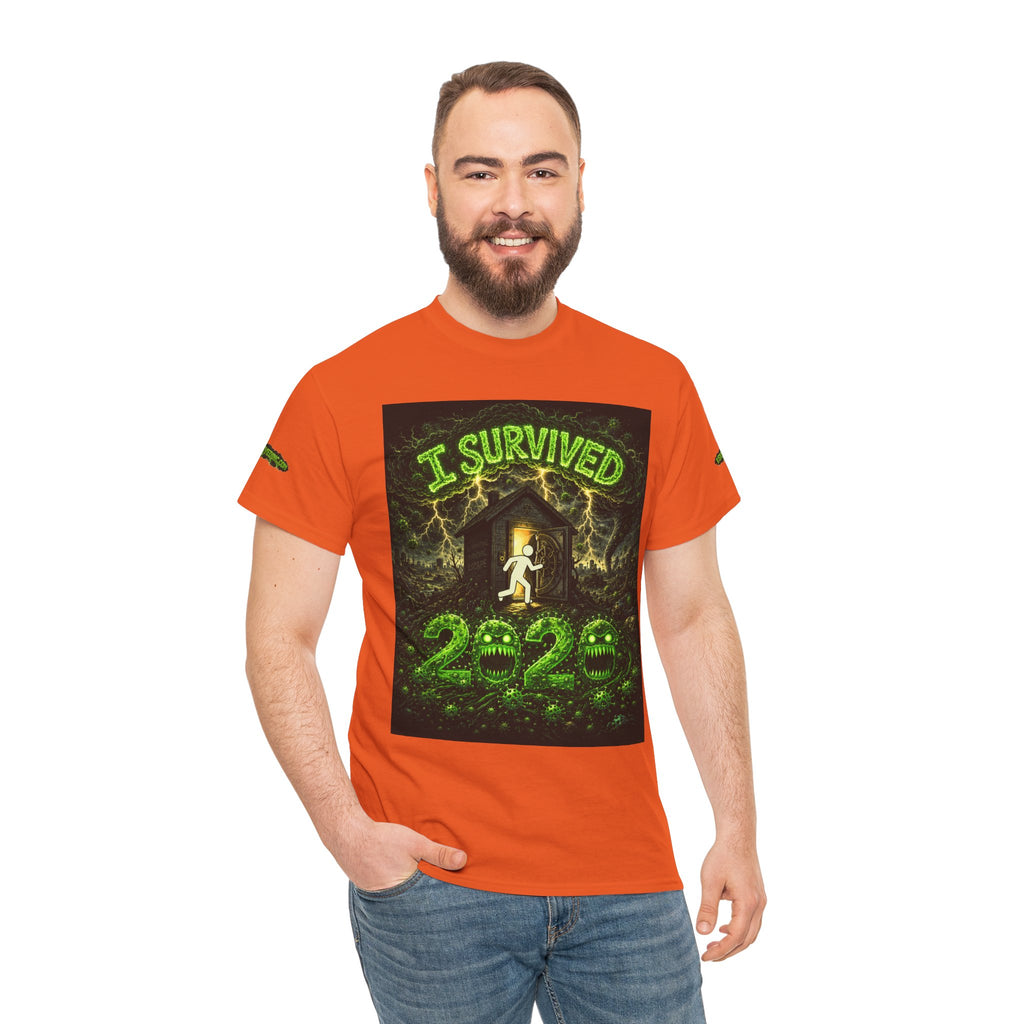 I Survived 2020 — S1:E4 "Mask Madness Mayhem Moment" | Pandemic Edition Unisex Heavy Cotton Tee (SPECIAL EDITION)