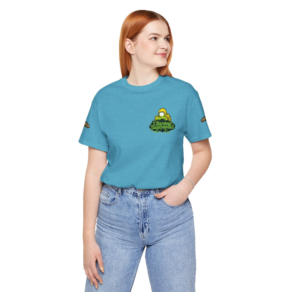 I Survived 2020 — "Please Stand By" Test Pattern Toxic Signal Tee Special Edition Summer Premiere Unisex Jersey Short Sleeve Tee
