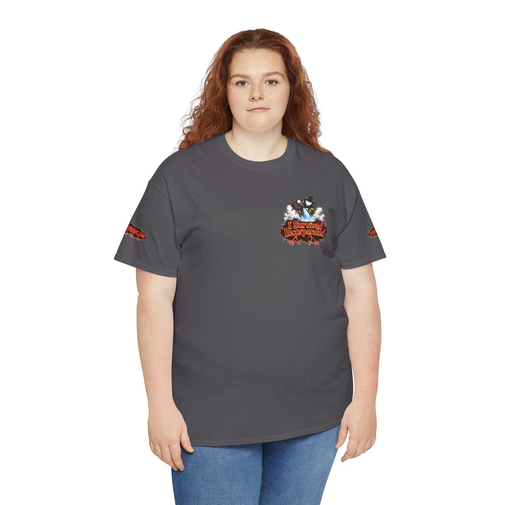 I Survived 2020 — "Please Stand By" Test Pattern Tee Wildfire Signal Special Edition Summer Premiere Unisex Heavy Cotton Tee