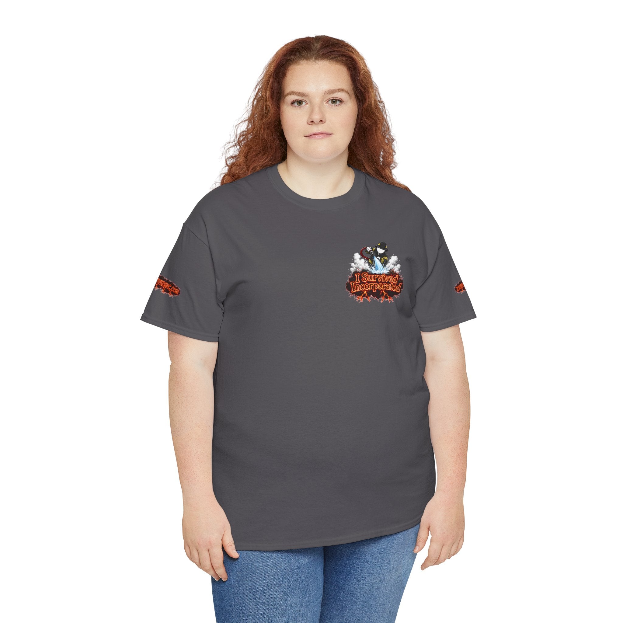 I Survived 2020 — "Please Stand By" Test Pattern Tee Wildfire Signal Special Edition Summer Premiere Unisex Heavy Cotton Tee