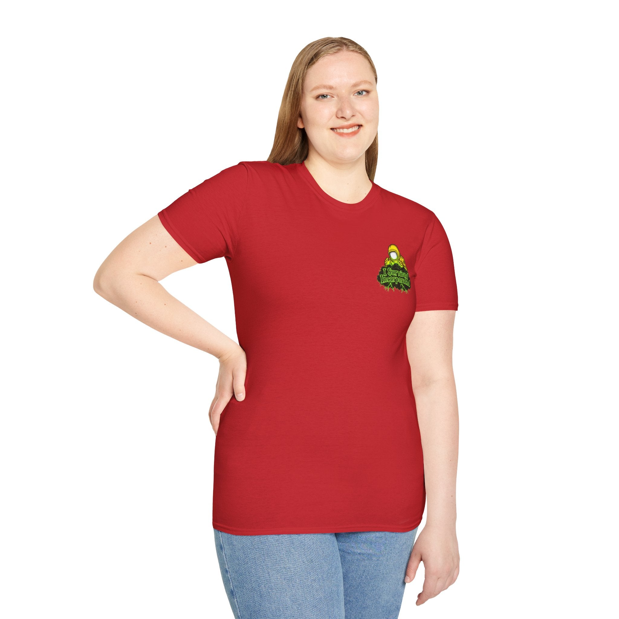 I Survived 2020 — "Please Stand By" Test Pattern Toxic Signal Tee Summer Premiere Unisex Softstyle T-Shirt