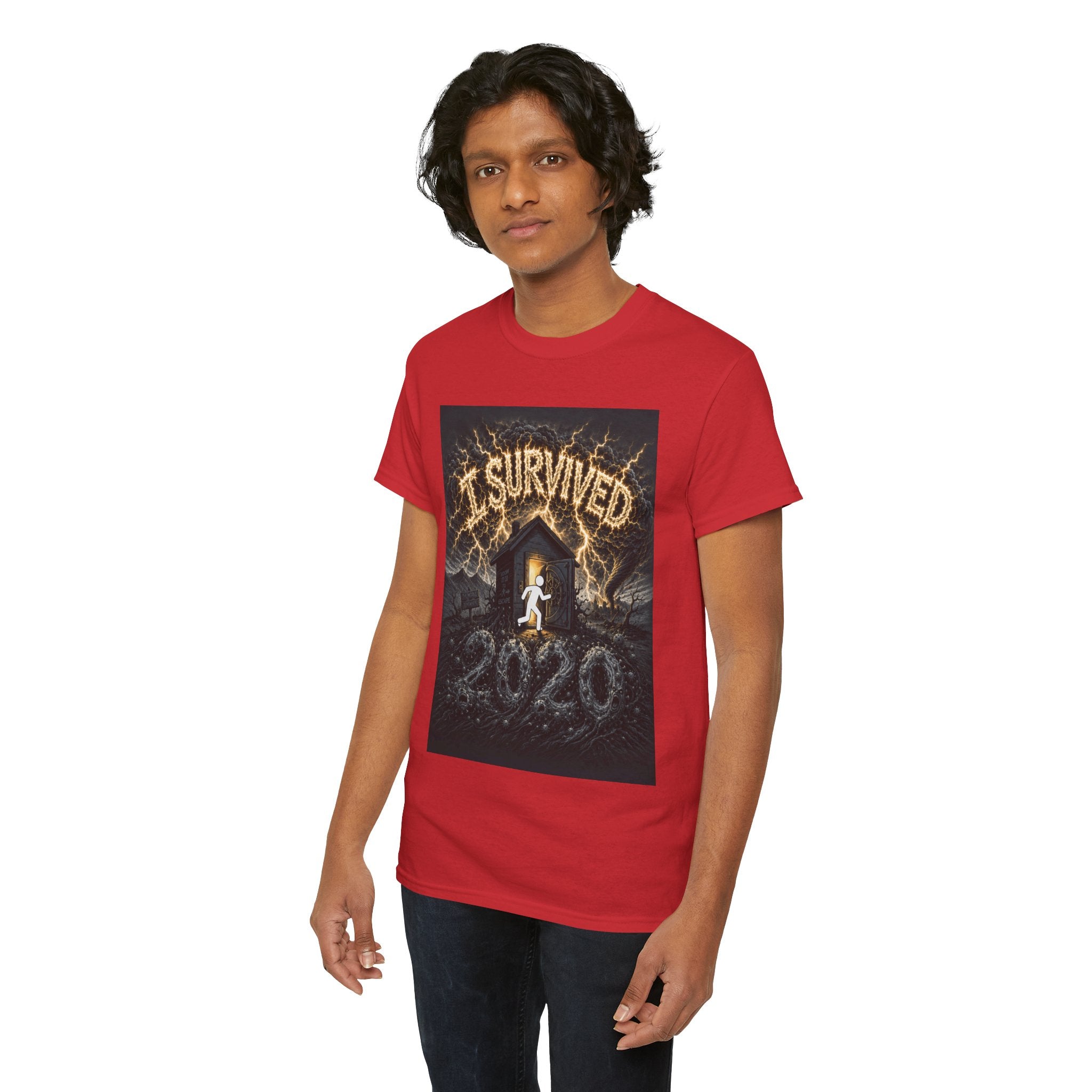I Survived 2020 — Original PILOT Design Unisex Heavy Cotton Tee
