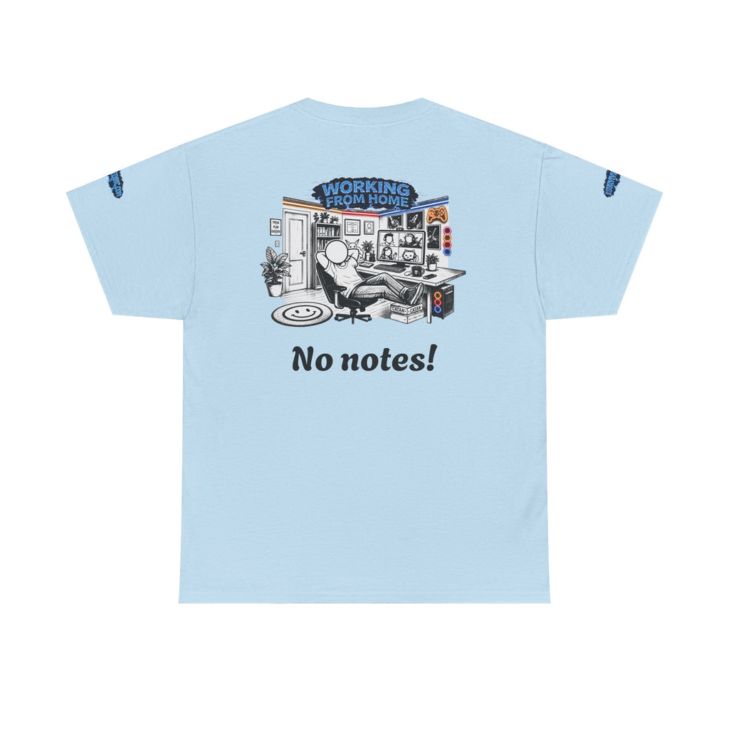 I Survived 2020 — LOCKDOWN S3:E3: Director's Cut Special Edition "Working From Home" Unisex Heavy Cotton Tee