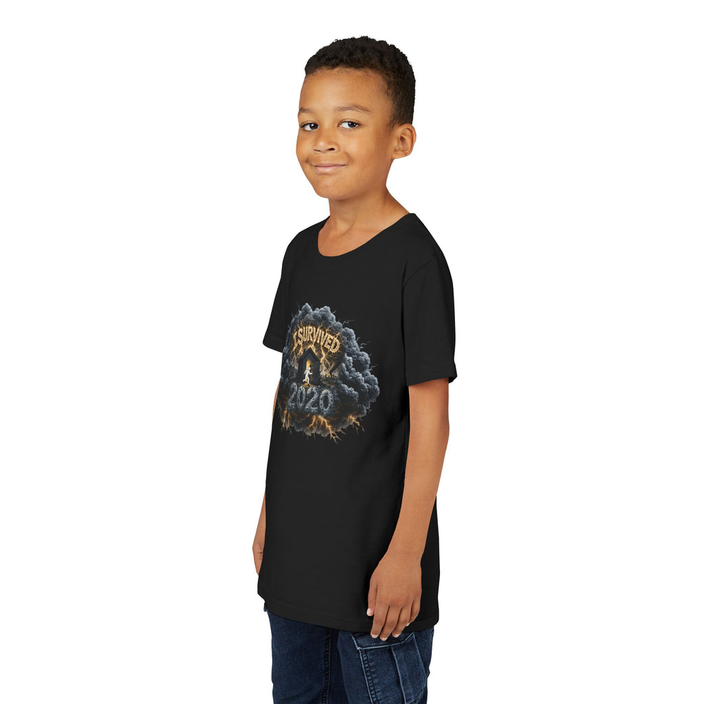 I Survived 2020 — Director's Cut Original Design Teaser Tee | Season 1 Premiere Drop Youth Short Sleeve Tee