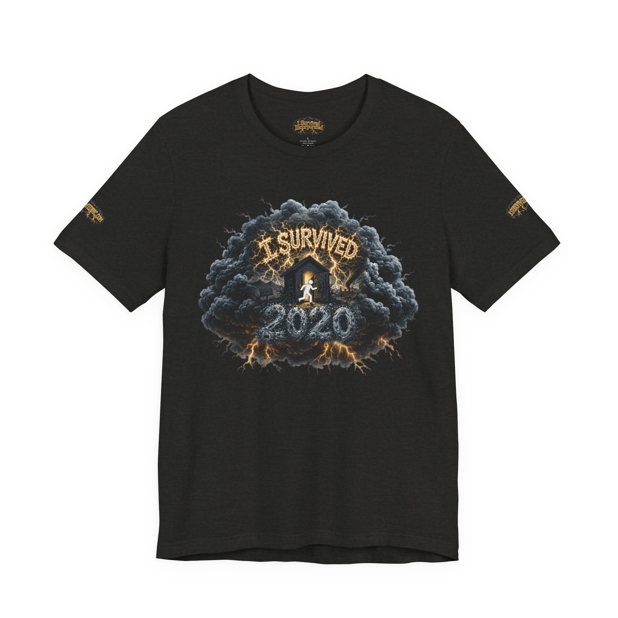 I Survived 2020 — Director's Cut Original Design Teaser Tee | Season 1 Premiere Drop Unisex Jersey Short Sleeve Tee