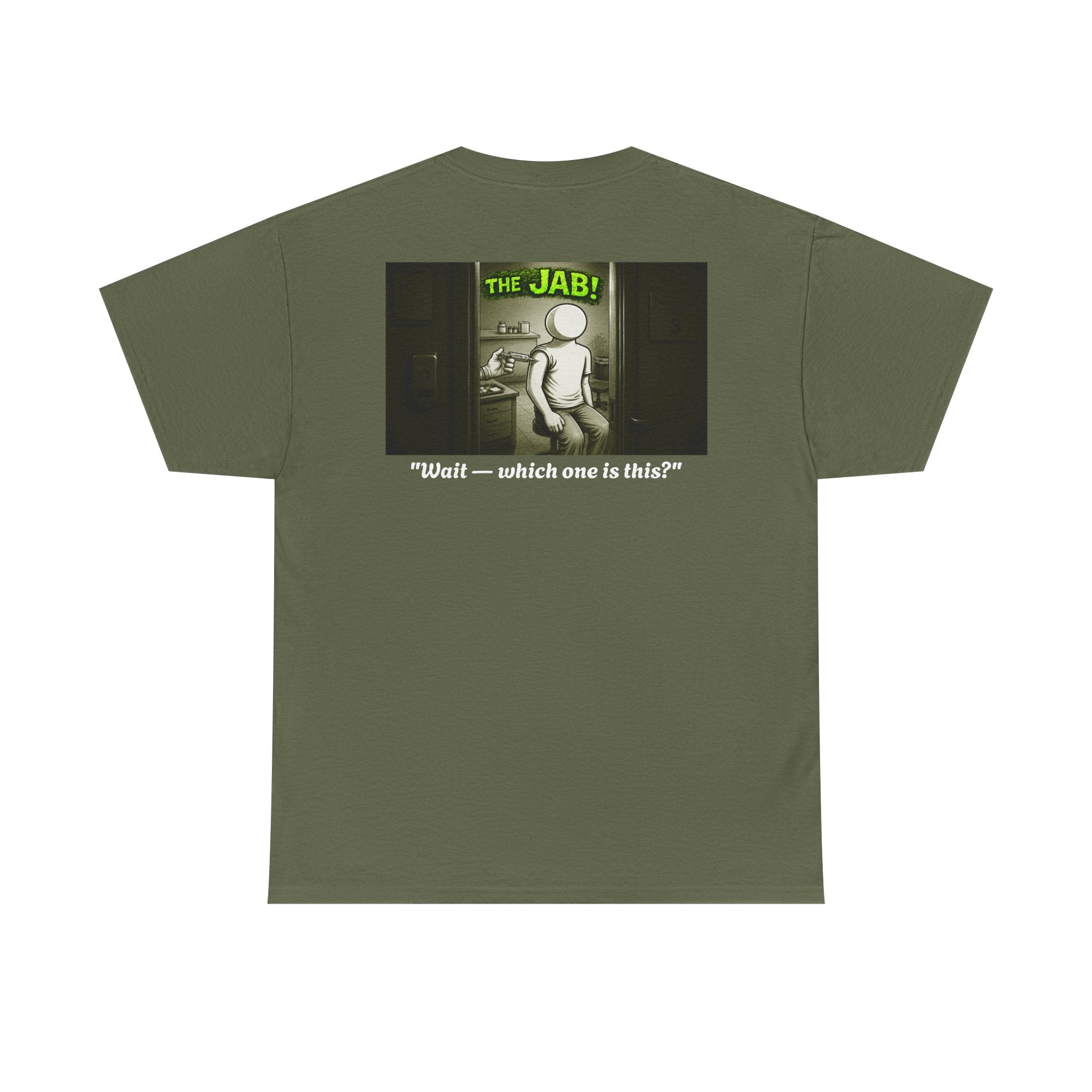I Survived 2020 — PANDEMIC S1:E3: Director's Cut "The Jab!" Unisex Heavy Cotton Tee
