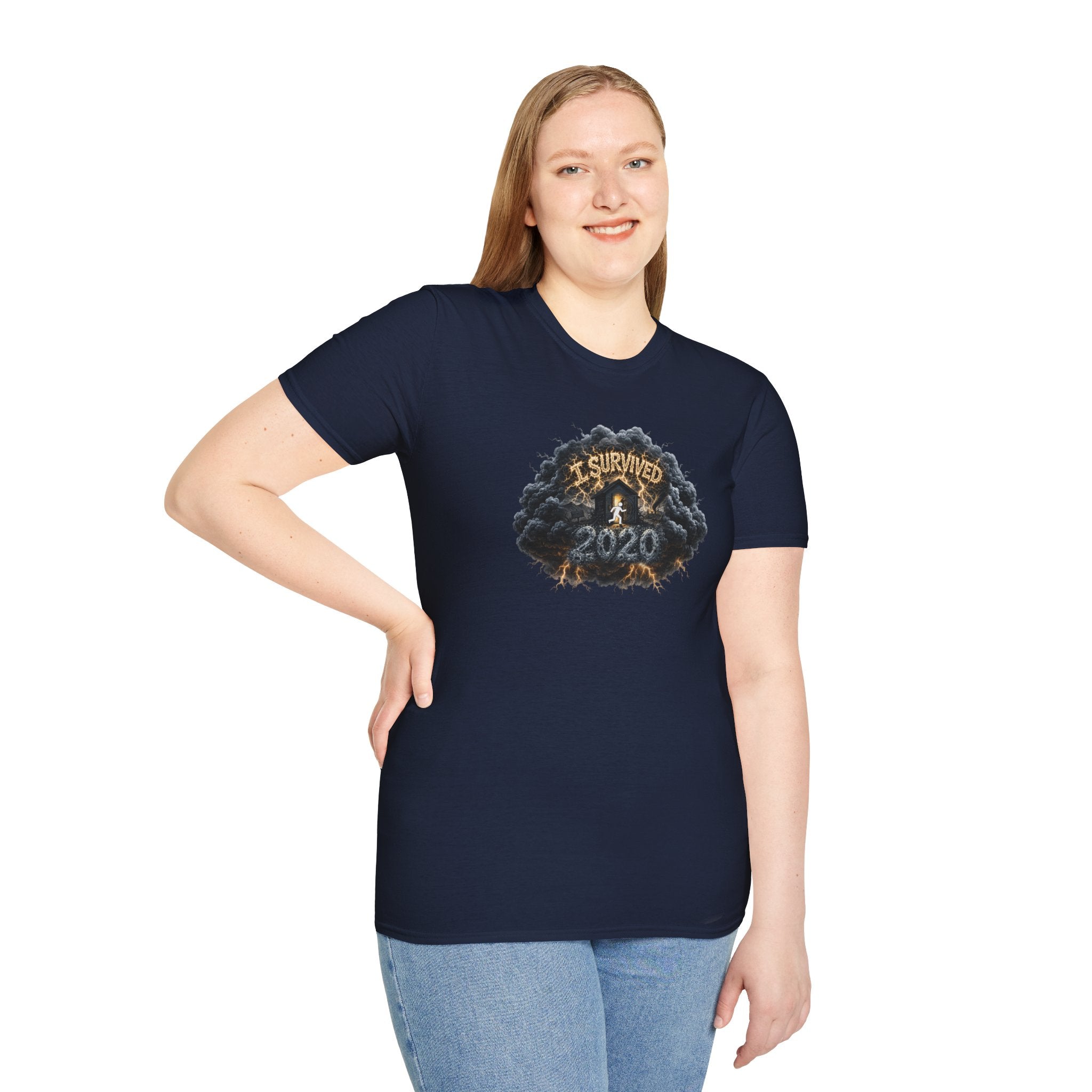 I Survived 2020 —  Original PILOT Design: Director's Cut Unisex Softstyle T-Shirt