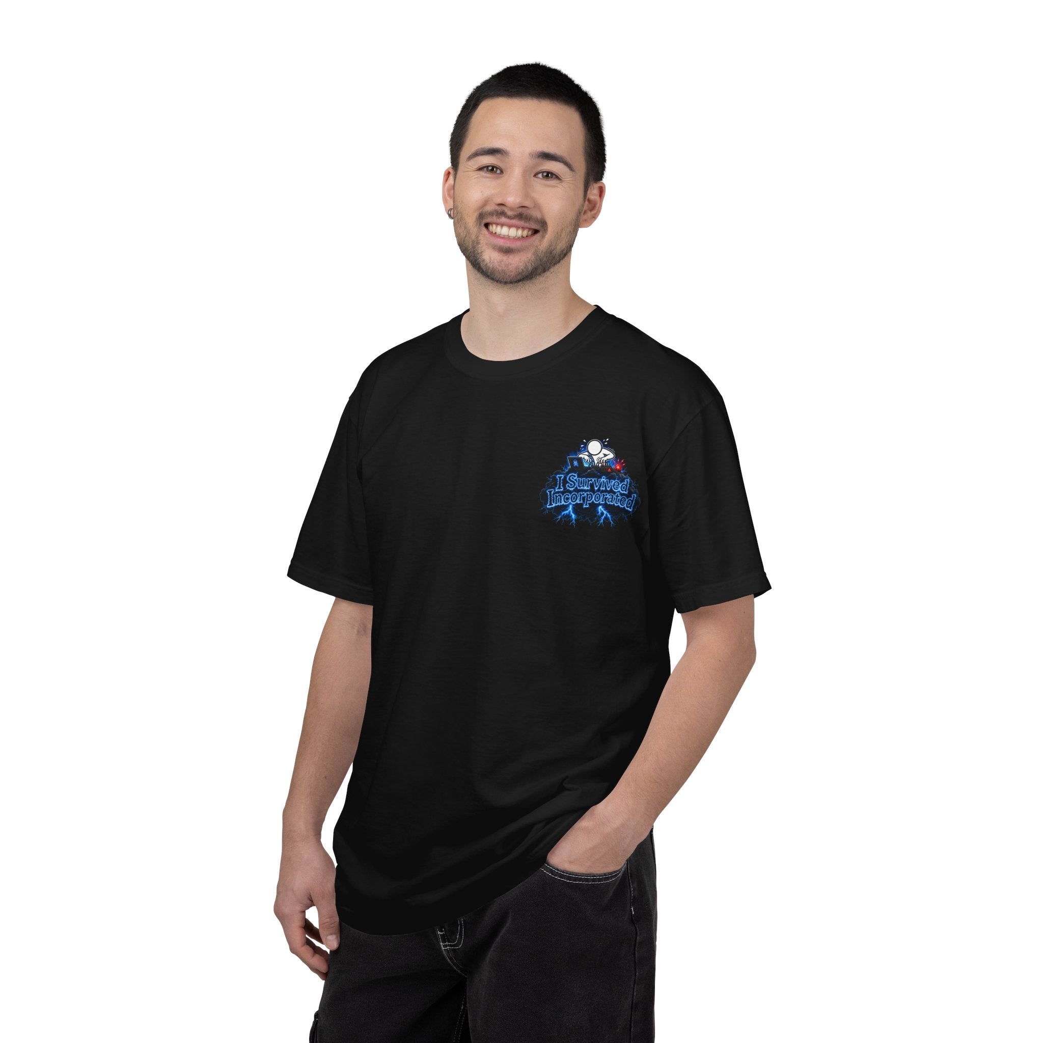 I Survived 2020 — "Please Stand By" Test Pattern Tee Lockdown Special Edition Summer Exclusive Unisex Garment-Dyed T-shirt