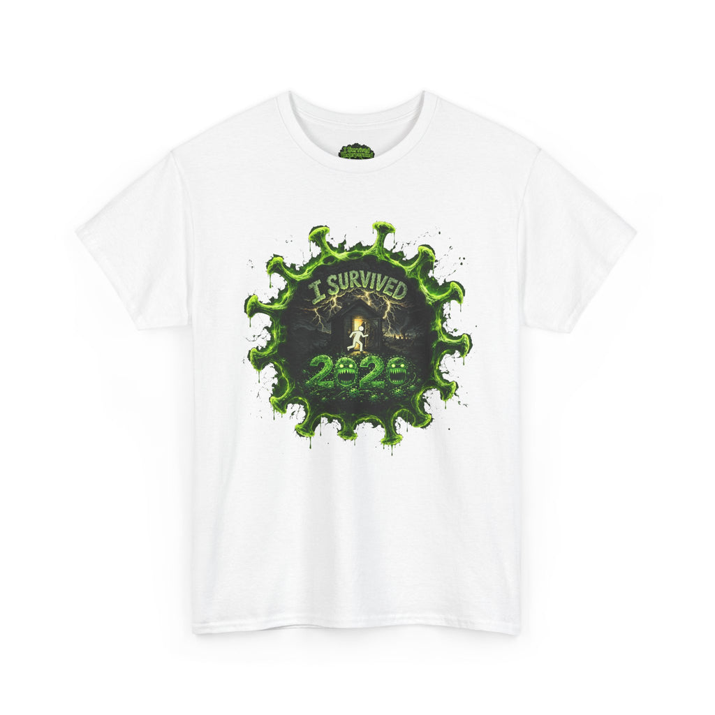 I Survived 2020 — Director's Cut S1:E4 "Mask Madness Mayhem Moment" | Pandemic Edition Unisex Heavy Cotton Tee