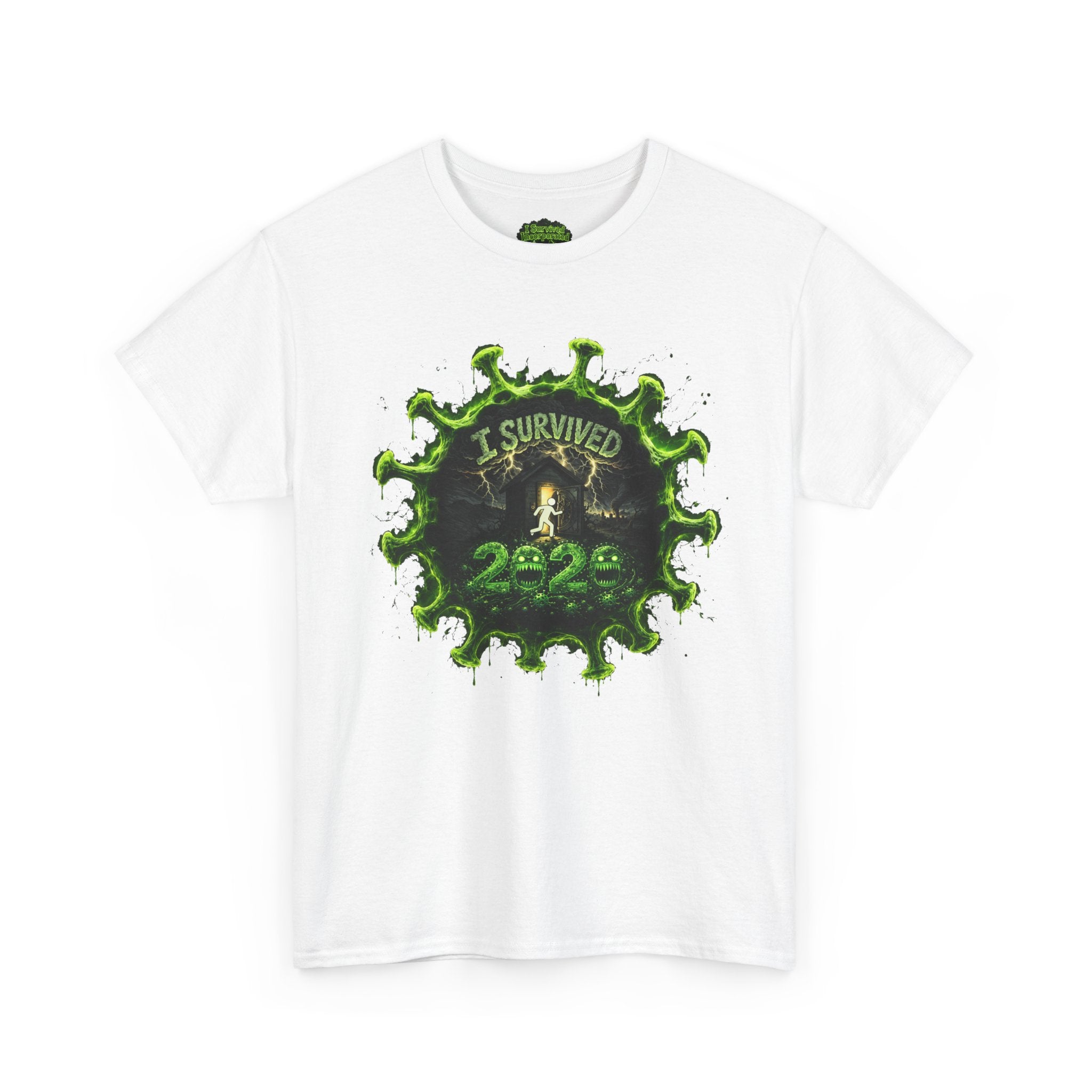 I Survived 2020 — Director's Cut S1:E4 "Mask Madness Mayhem Moment" | Pandemic Edition Unisex Heavy Cotton Tee