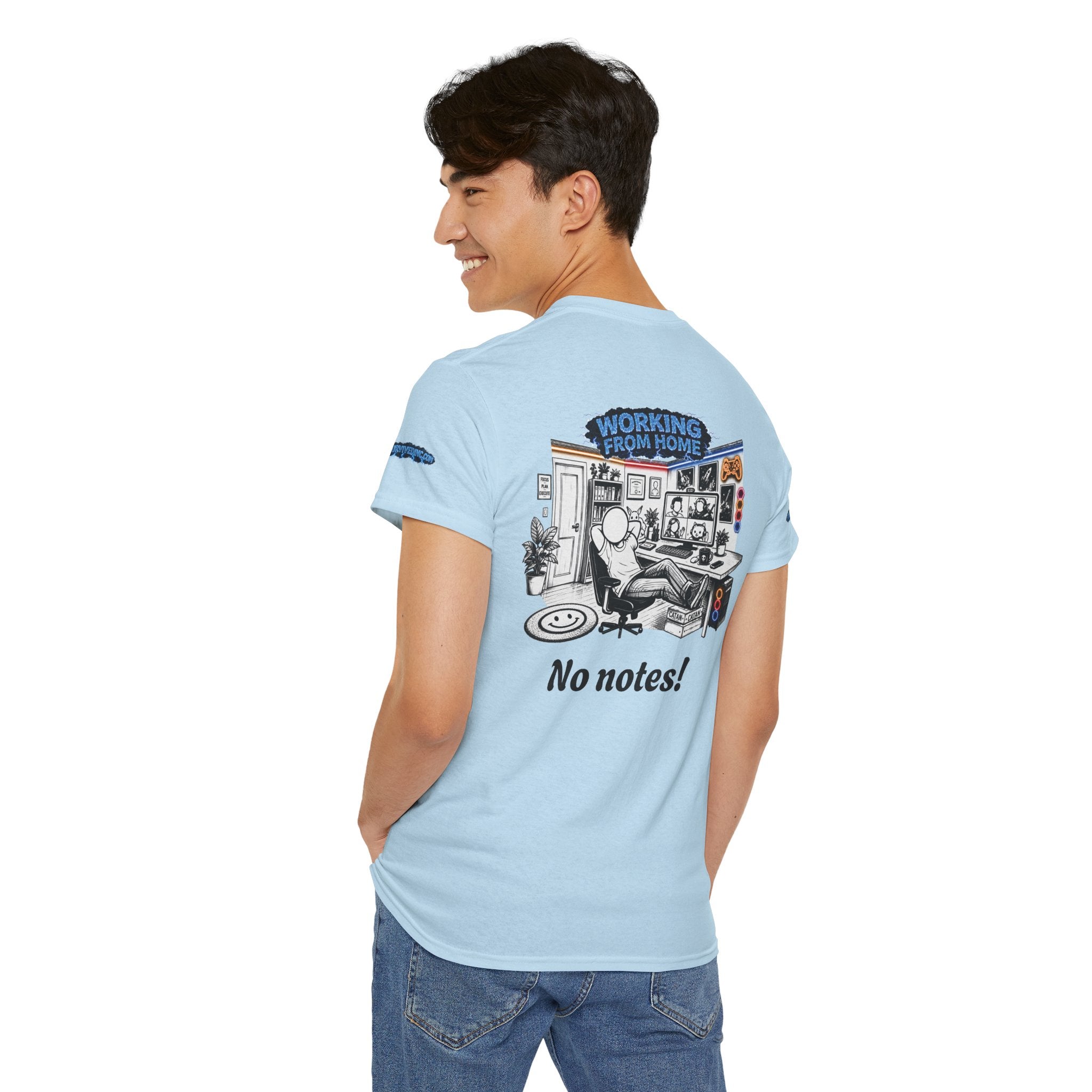 I Survived 2020 — LOCKDOWN S3:E4: Special Edition "Working From Home" Unisex Heavy Cotton Tee