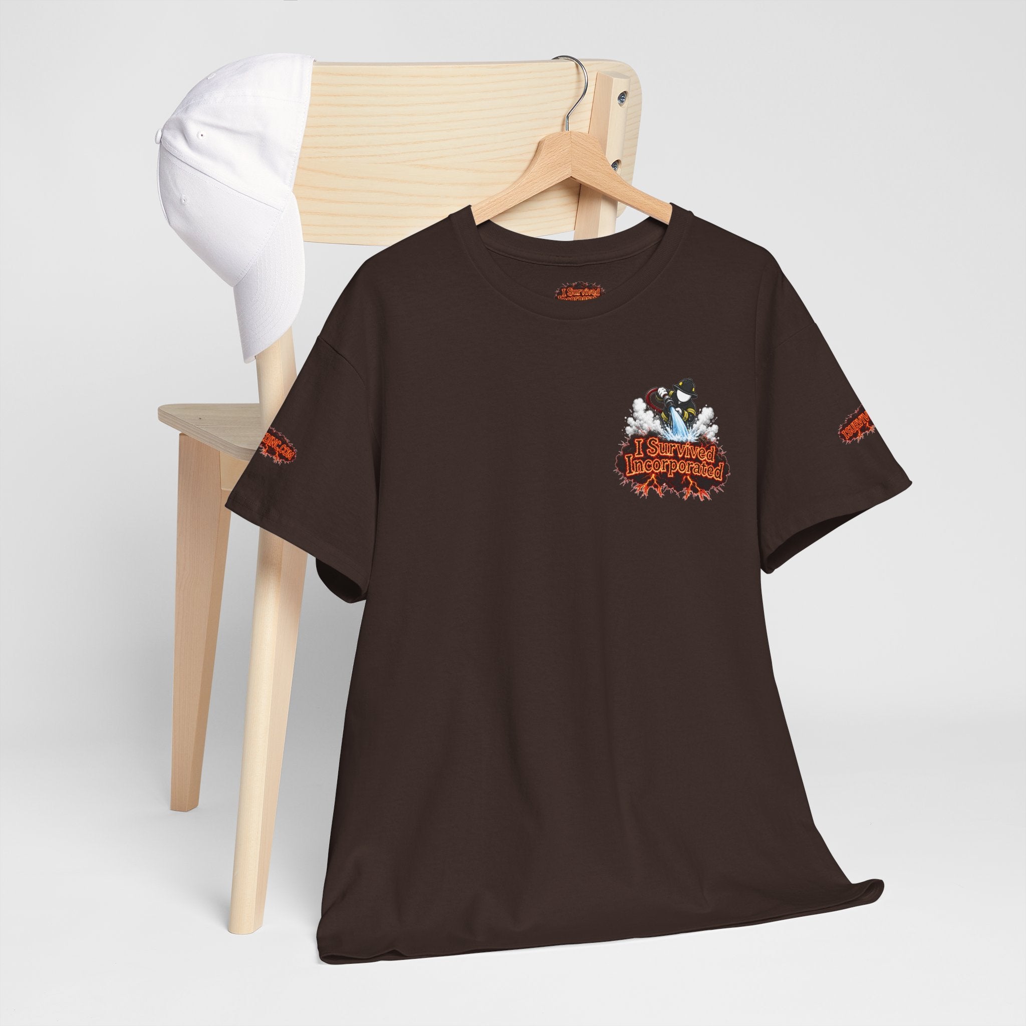I Survived 2020 — "Please Stand By" Test Pattern Tee Wildfire Signal Special Edition Summer Premiere Unisex Heavy Cotton Tee