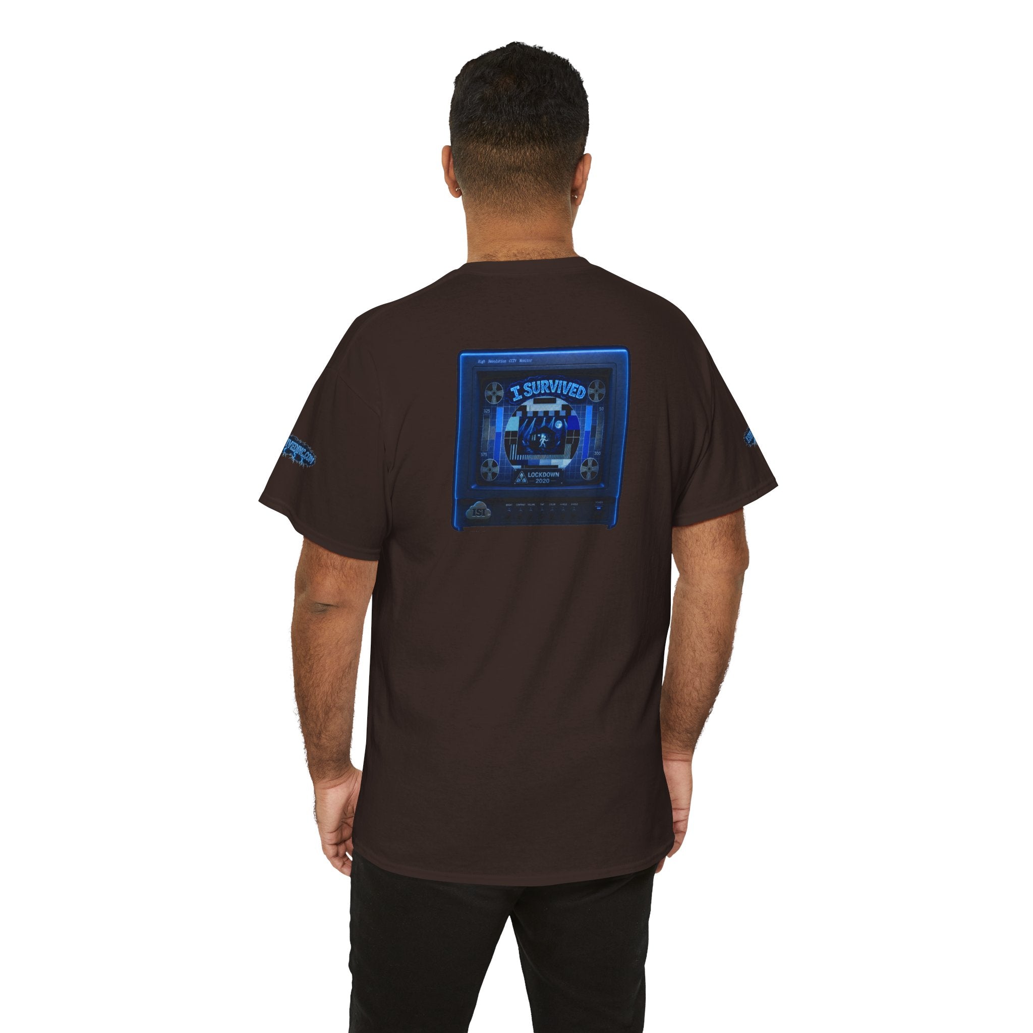 I Survived 2020 — "Please Stand By" Test Pattern Tee Lockdown Special Edition Summer Exclusive Unisex Heavy Cotton Tee