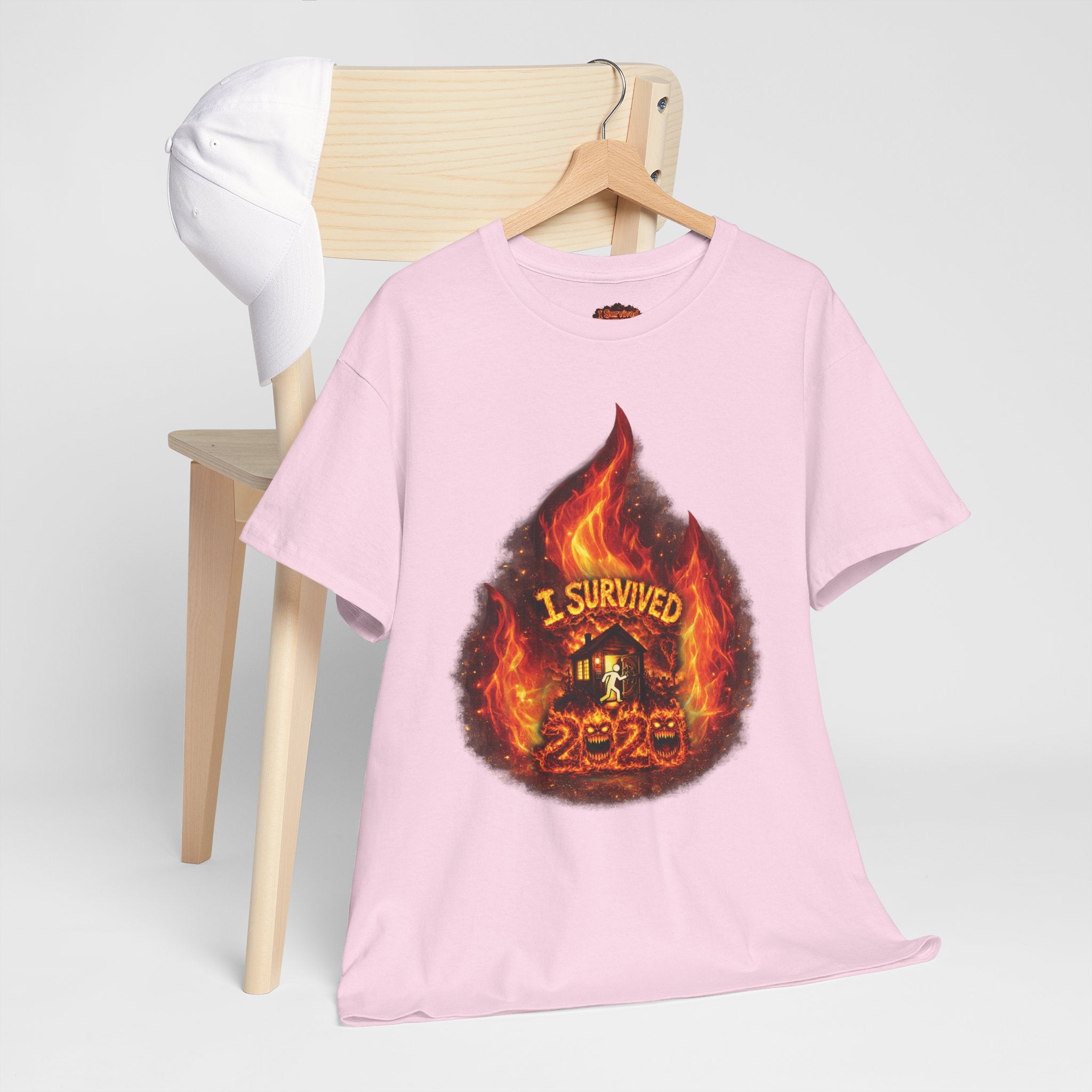 I Survived 2020 — Director's Cut S2:E2 "The Bobcat Fire" | Wildfire Edition Memorial Unisex Heavy Cotton Tee