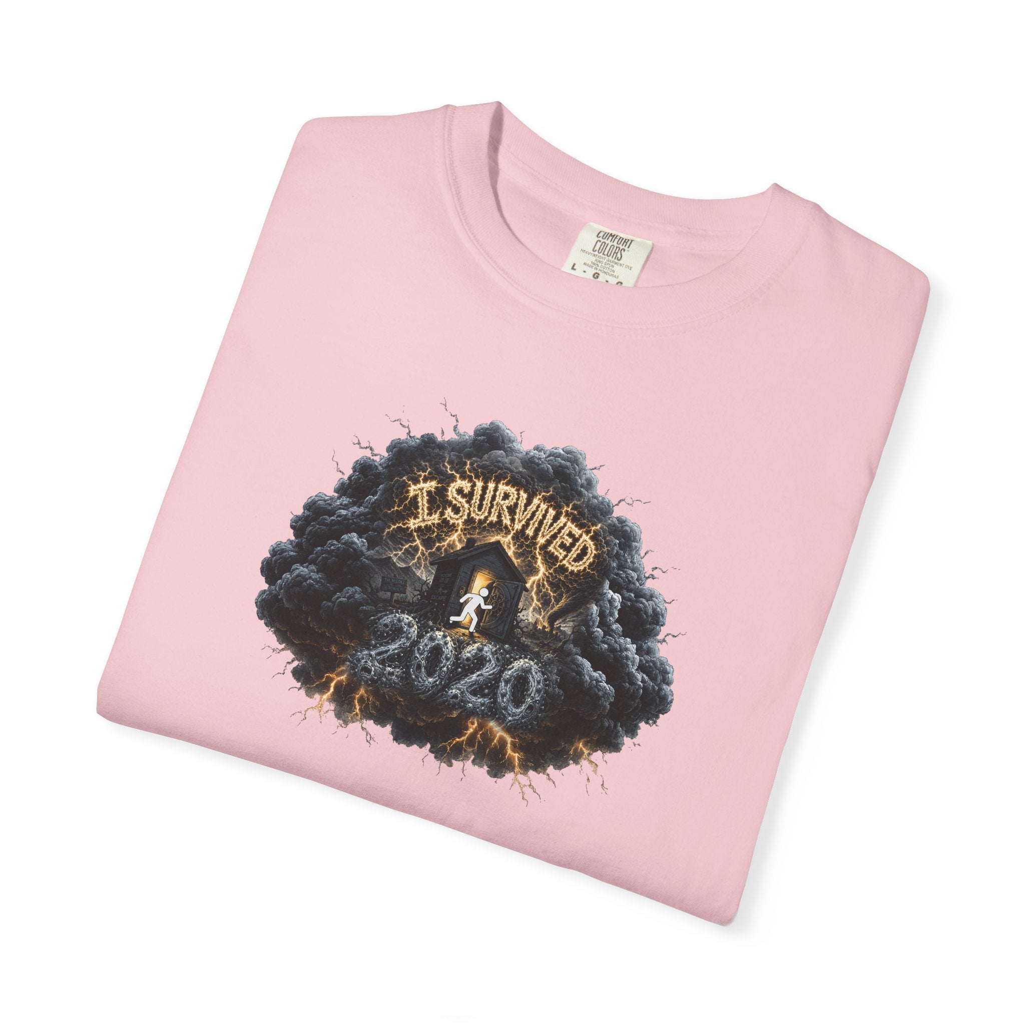 I Survived 2020 — Original PILOT Design: Director's Cut Unisex Garment-Dyed T-shirt