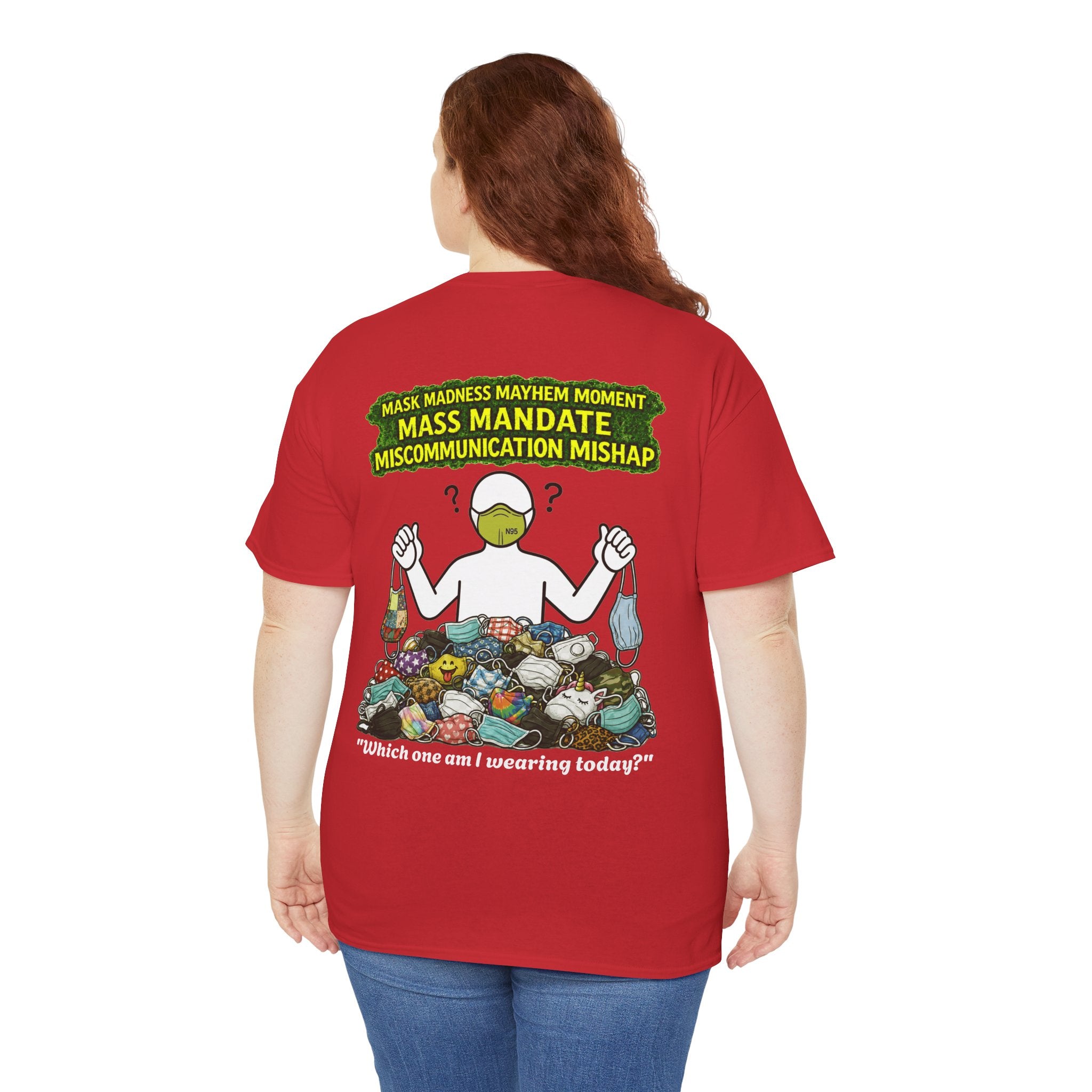 Sobreviví al 2020 — T1:E4 "Caos en Mascarillas: Un Momento de Locura" | Camiseta Unisex de Algodón Grueso Edición Pandemia (EDICIÓN ESPECIAL)