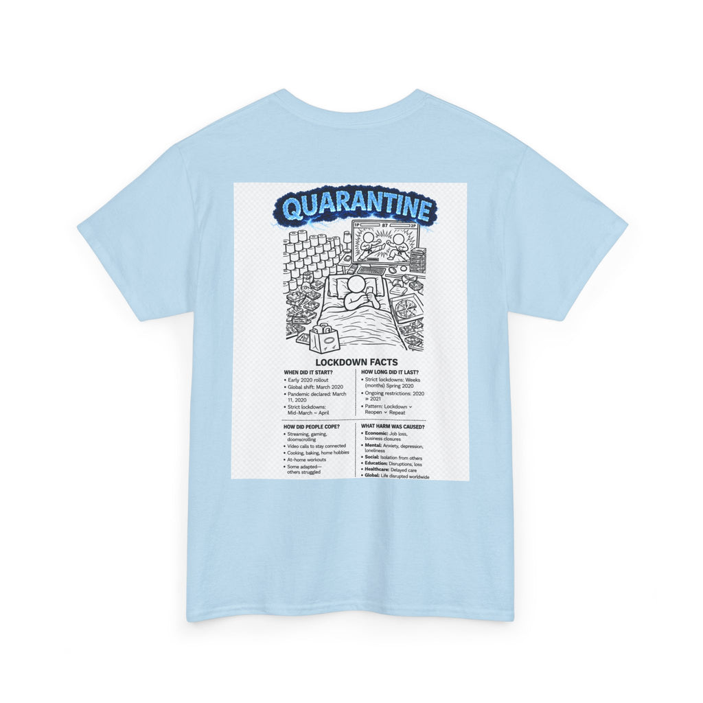I Survived 2020 — Director's Cut S3:E1 "Quarantine" | Lockdown Edition Documentary Unisex Heavy Cotton Tee