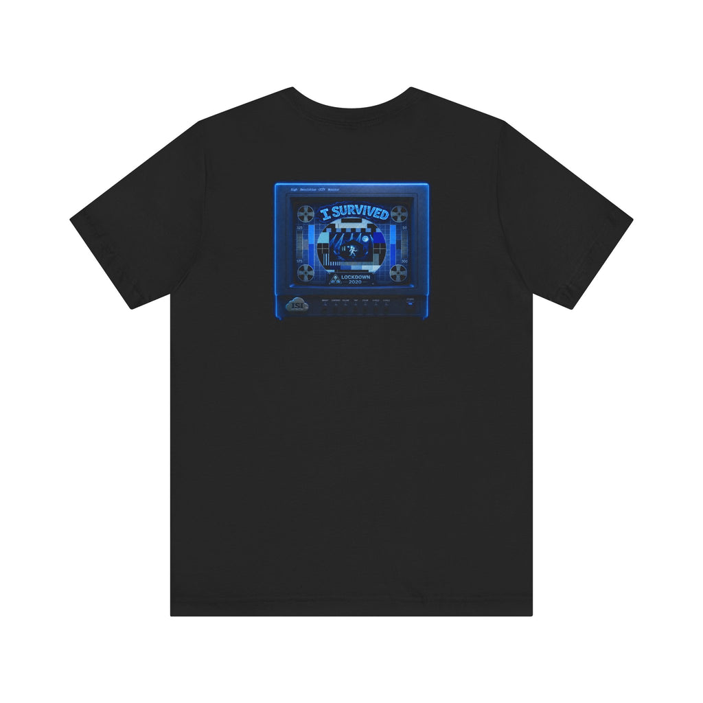 I Survived 2020 — "Please Stand By" Test Pattern Tee Lockdown Summer Exclusive Unisex Jersey Short Sleeve Tee