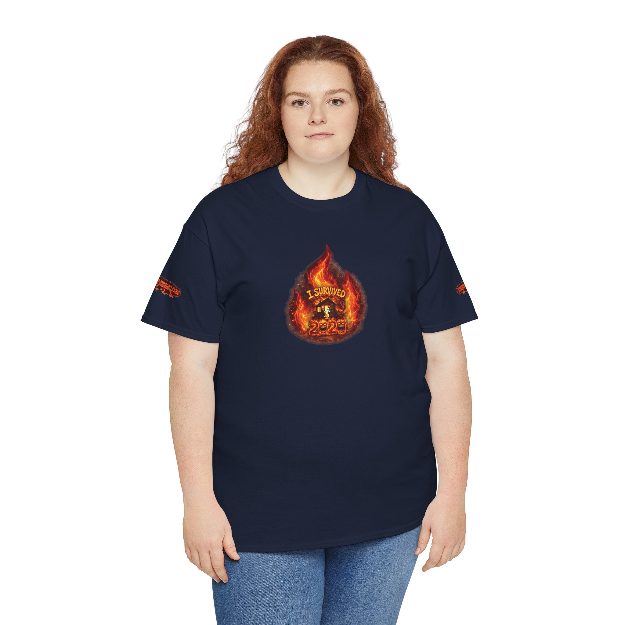 I Survived 2020 — WILDFIRES S2:E1: Director's Cut Special Edition "Berry Creek" Memorial Unisex Heavy Cotton Tee