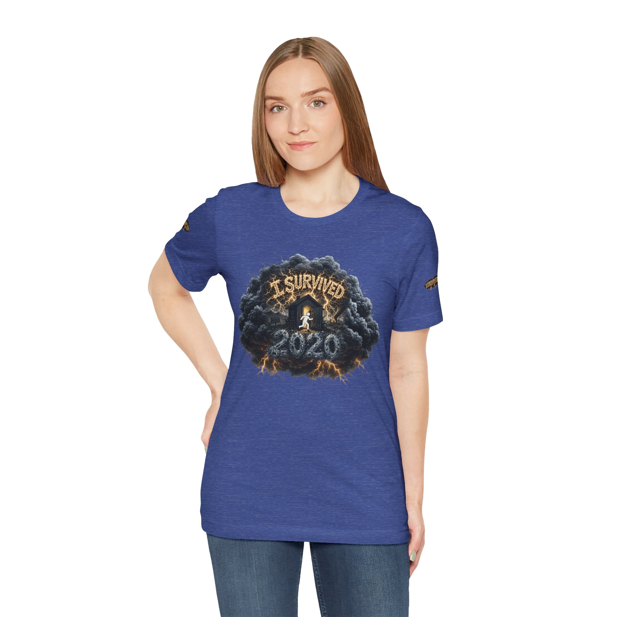 I Survived 2020 — Director's Cut Original Design Teaser Tee | Season 1 Premiere Drop Unisex Jersey Short Sleeve Tee