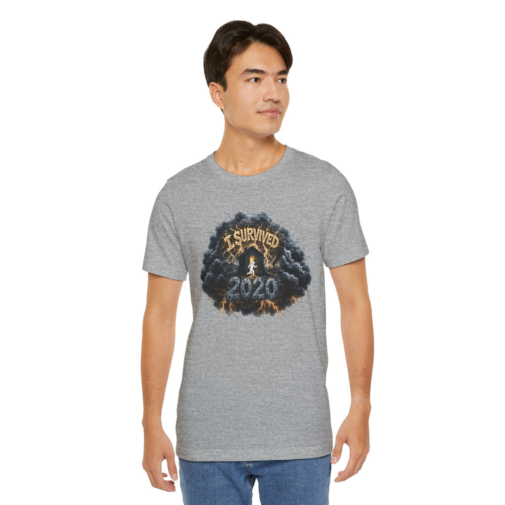 I Survived 2020 — Director's Cut Original Design Teaser Tee | Season 1 Premiere Drop Unisex Jersey Short Sleeve Tee