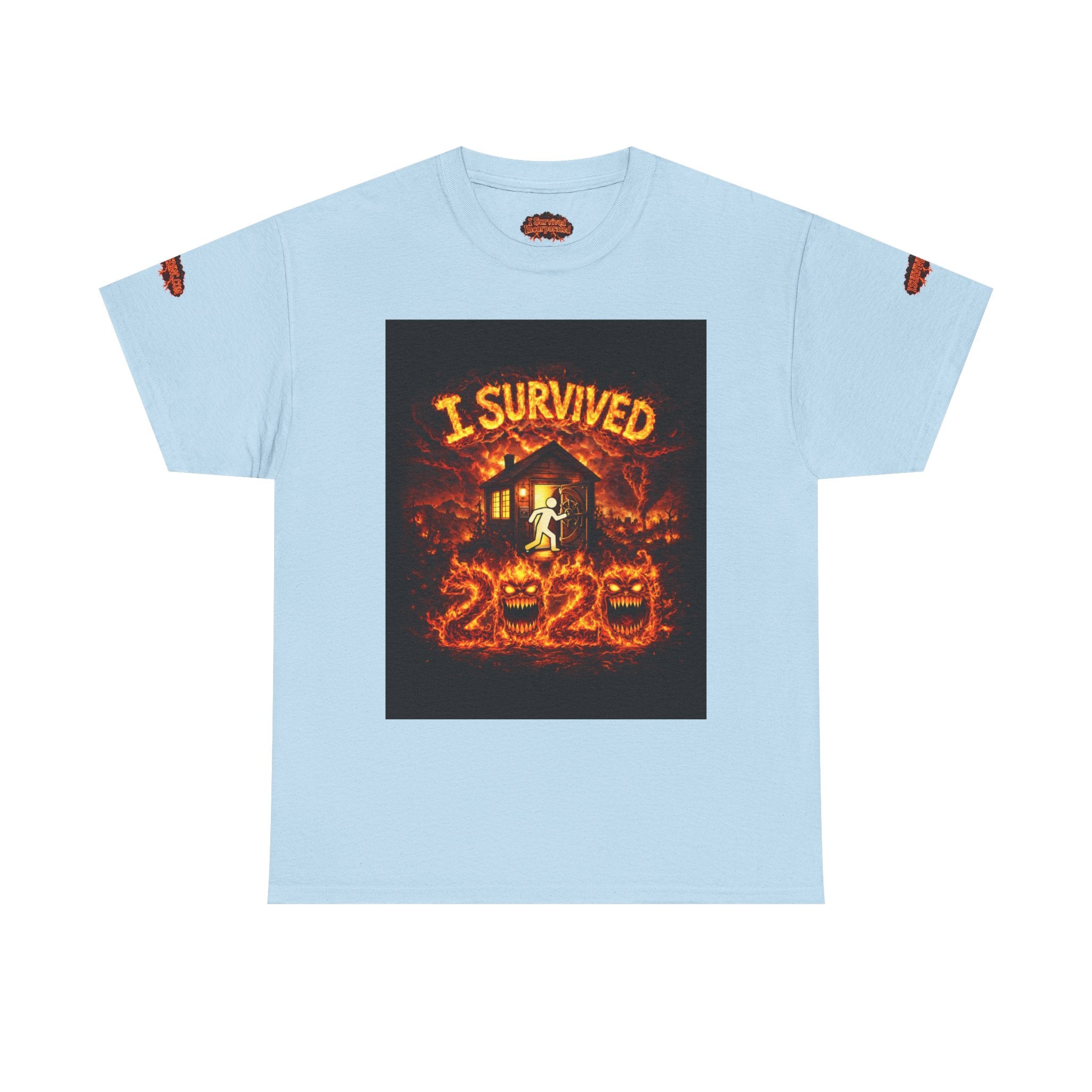 J'ai survécu à 2020 — S2:E2 "L'incendie de Bobcat" | T-shirt unisexe commémoratif en coton épais Édition feu de forêt (ÉDITION SPÉCIALE)