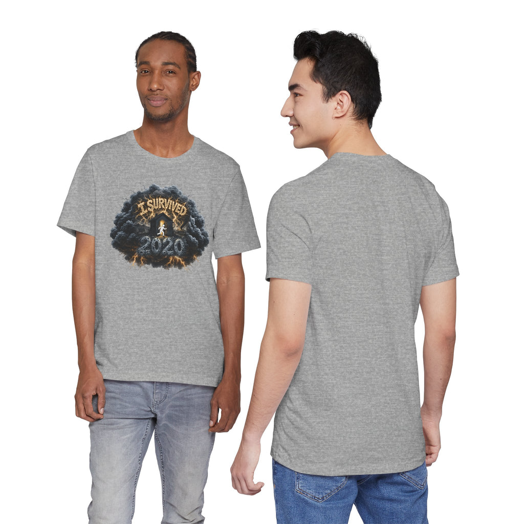 I Survived 2020 — Director's Cut Original Design Teaser Tee | Season 1 Premiere Drop Unisex Jersey Short Sleeve Tee