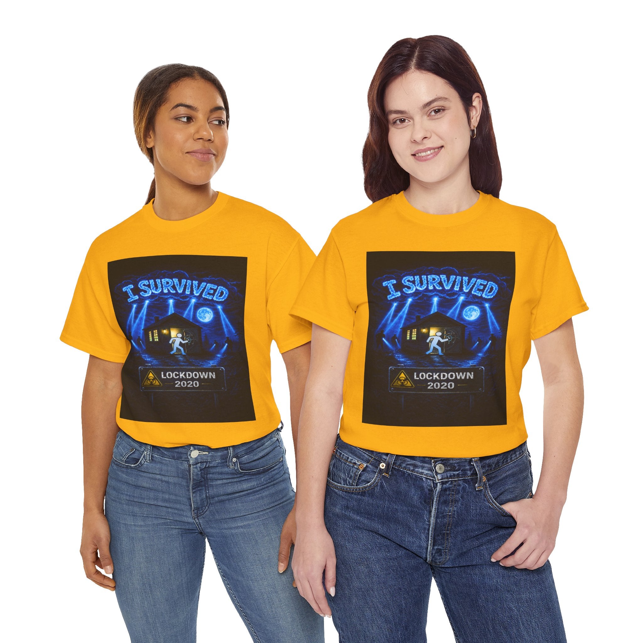 I Survived 2020 — LOCKDOWN S3:E1: "Quarantine" Unisex Heavy Cotton Tee