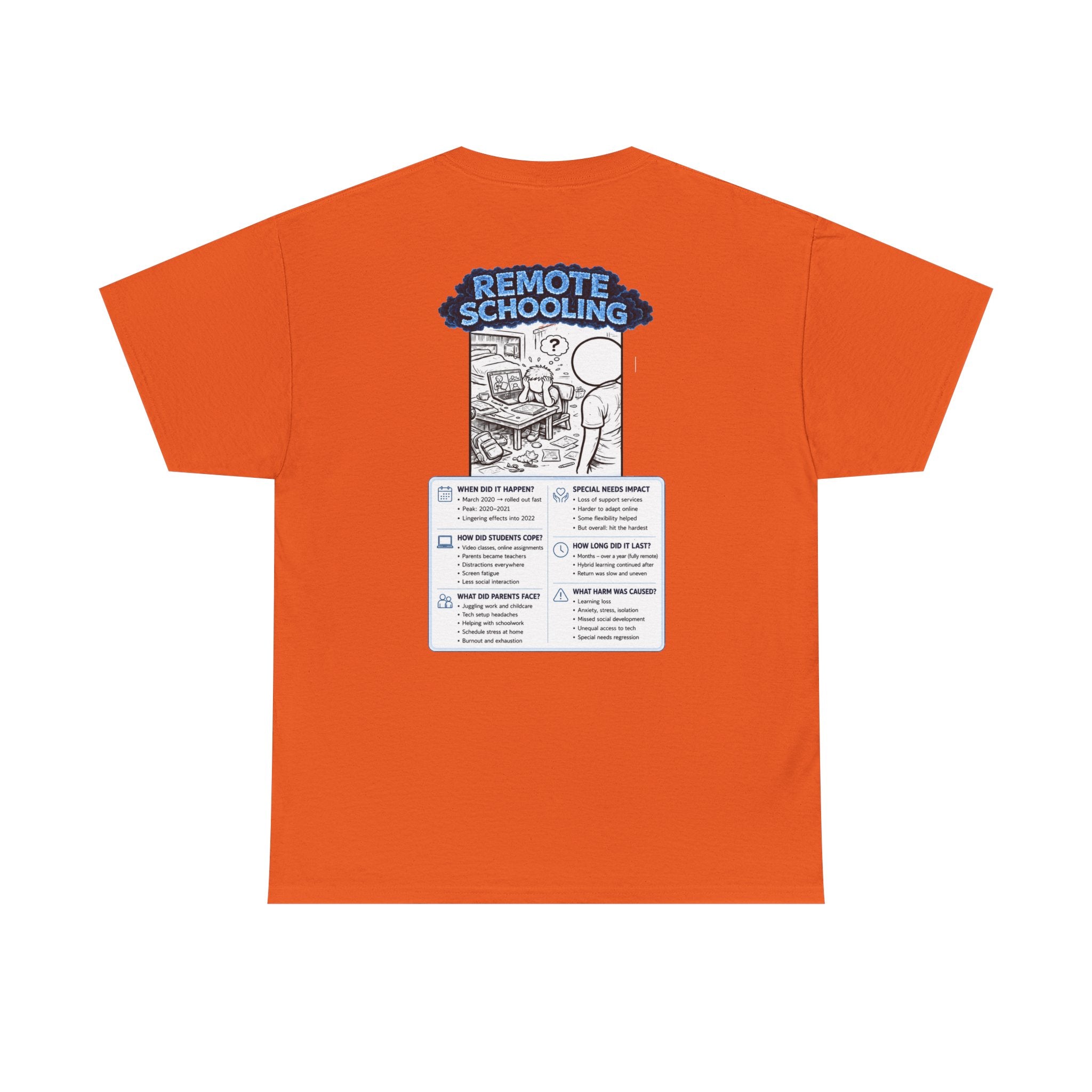 I Survived 2020 — LOCKDOWN S3:E3: "Remote Schooling" Documentary Tee