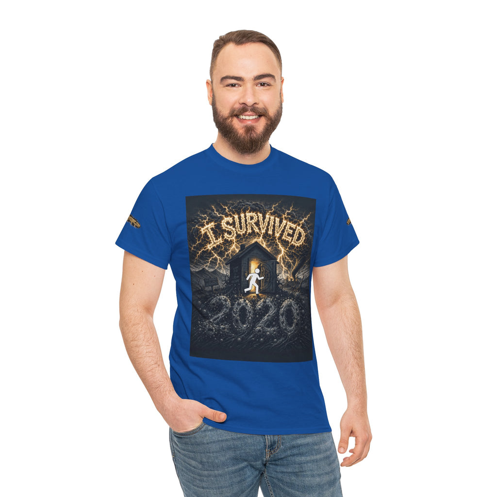 I Survived 2020 — Original PILOT Design: Special Edition Unisex Heavy Cotton Tee