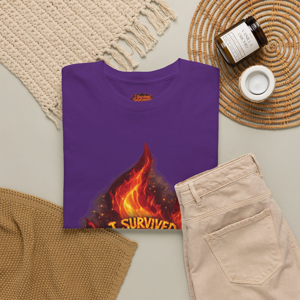 I Survived 2020 — Director's Cut S2:E3 "The California Wildfires" | Wildfire Edition Memorial Unisex Heavy Cotton Tee