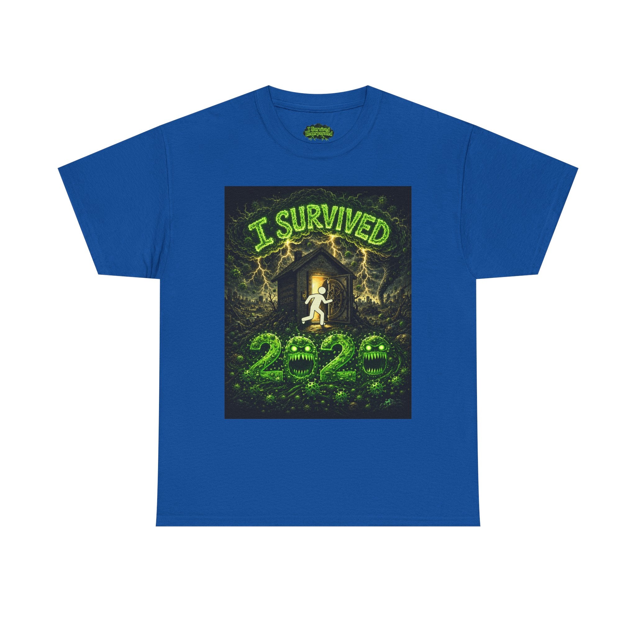 I Survived 2020 — S1:E3 "The Jab!" | Pandemic Edition Unisex Heavy Cotton Tee