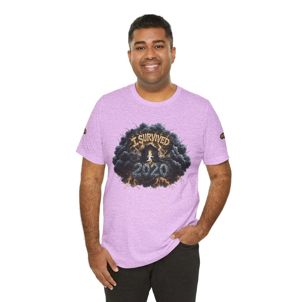 I Survived 2020 — Director's Cut Original Design Teaser Tee | Season 1 Premiere Drop Unisex Jersey Short Sleeve Tee
