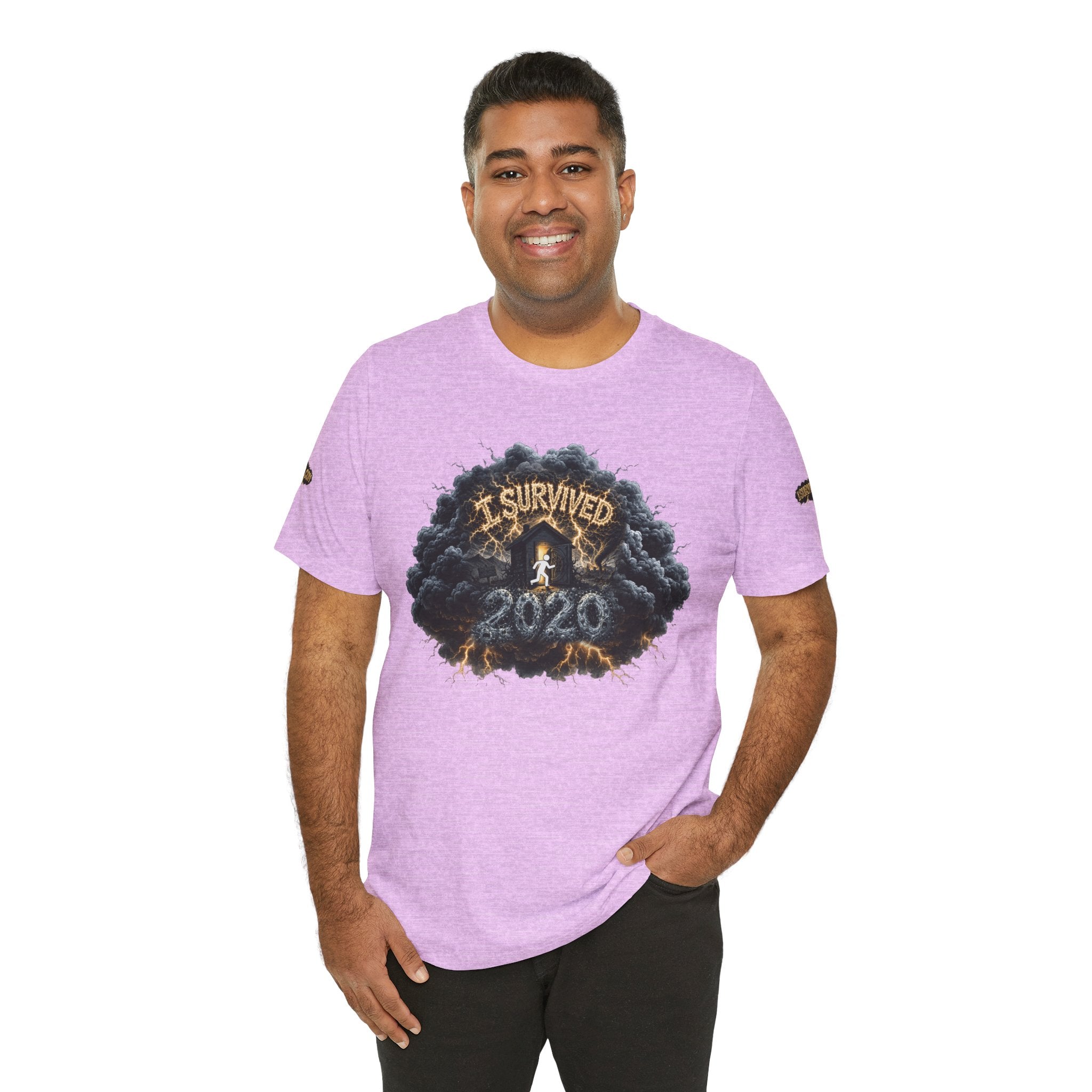 I Survived 2020 — Director's Cut Original Design Teaser Tee | Season 1 Premiere Drop Unisex Jersey Short Sleeve Tee