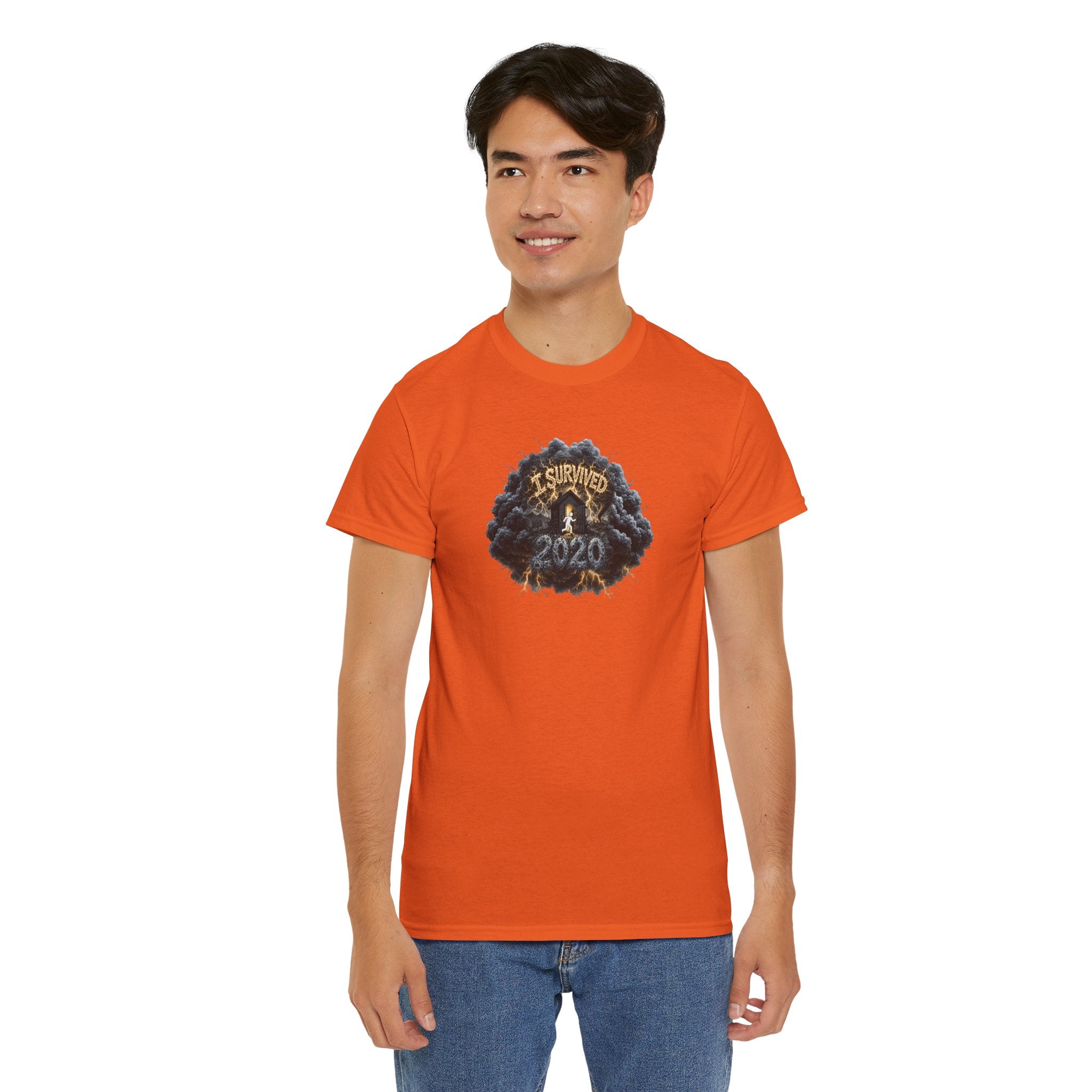 I Survived 2020 — Original PILOT Design: Director's Cut Unisex Heavy Cotton Tee