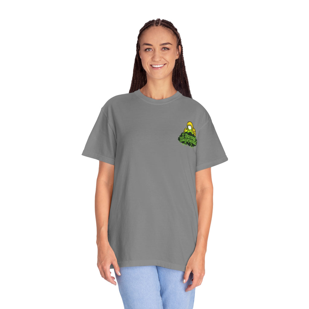 I Survived 2020 — "Please Stand By" Test Pattern Toxic Signal Tee Summer Premiere Unisex Garment-Dyed T-shirt
