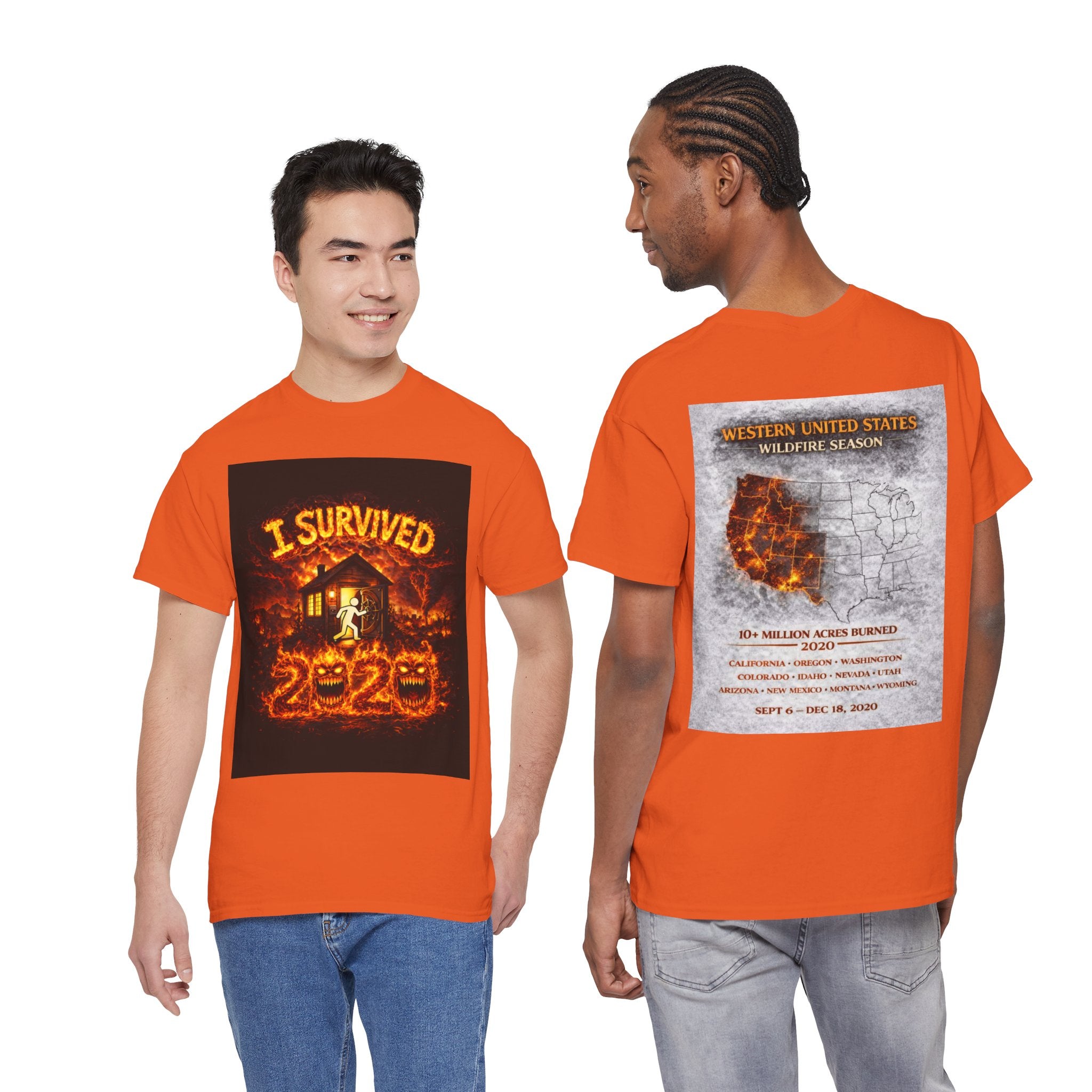 I Survived 2020 — WILDFIRES S2:E4: "Western U.S." Memorial Tee