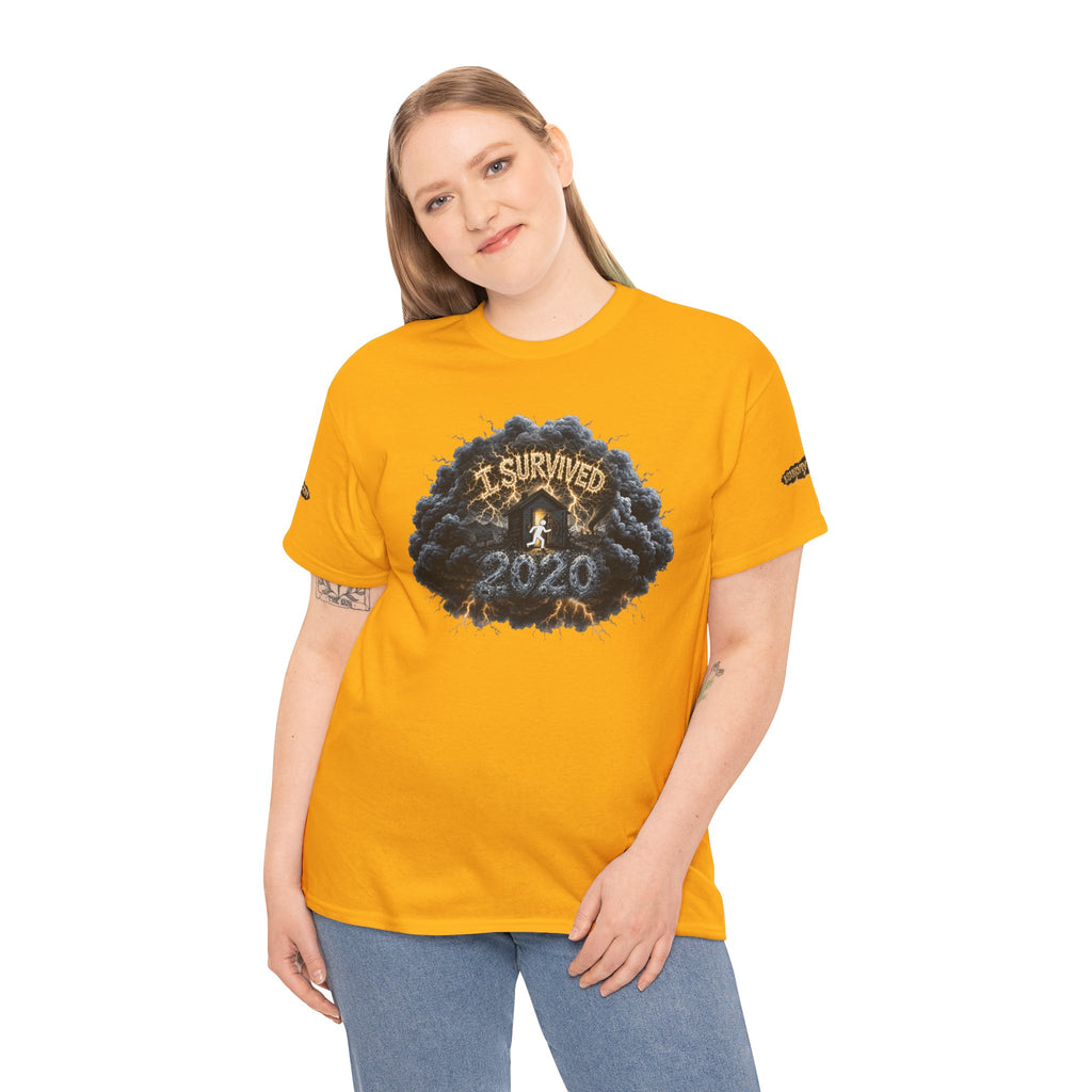 I Survived 2020 — Director's Cut Original Design Teaser Tee | Season 1 Premiere Drop Unisex Heavy Cotton Tee (SPECIAL EDITION)