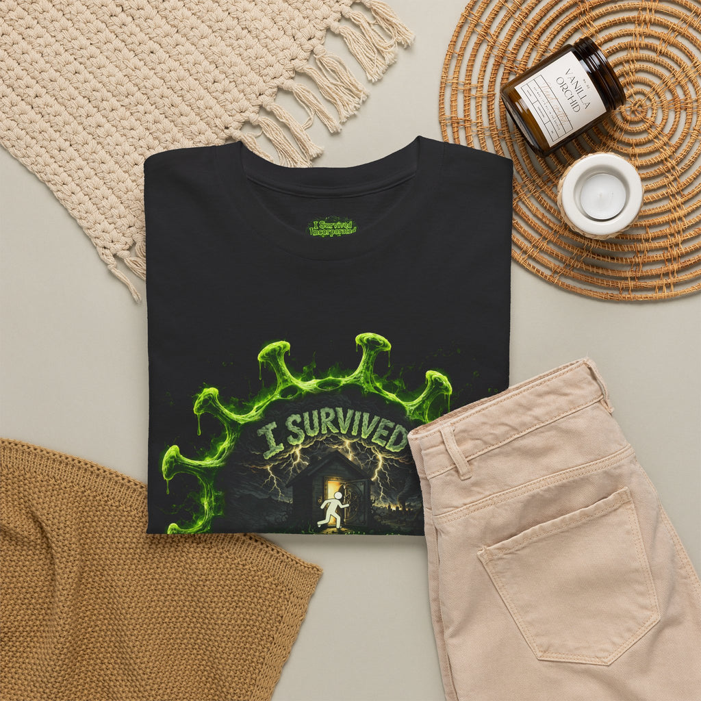 I Survived 2020 — Director's Cut S1:E3 "The Jab!" | Pandemic Edition Unisex Heavy Cotton Tee