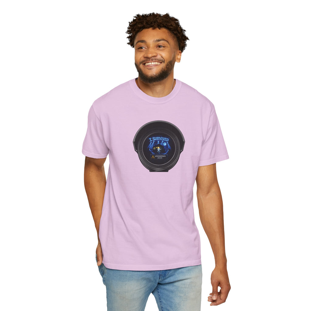 I Survived 2020 —  LOCKDOWN S3:E1: Director's Cut "Quarantine" Unisex Garment-Dyed T-shirt