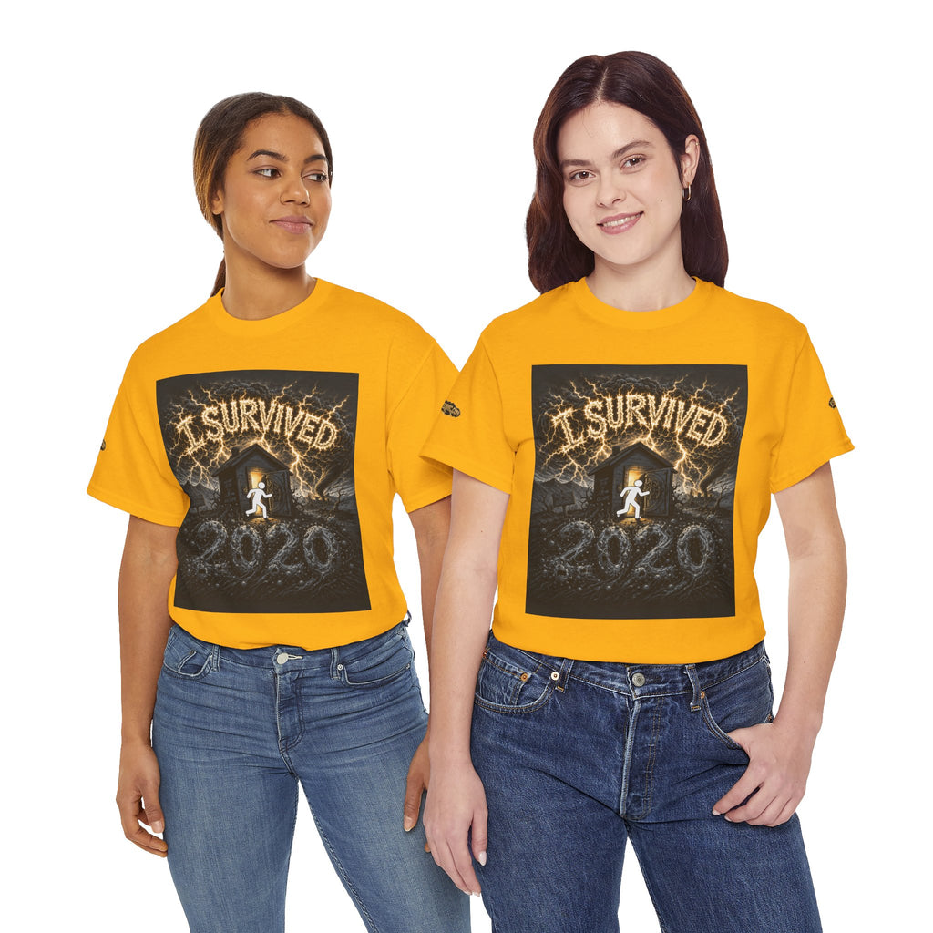 I Survived 2020 — Original PILOT Design: Special Edition Unisex Heavy Cotton Tee