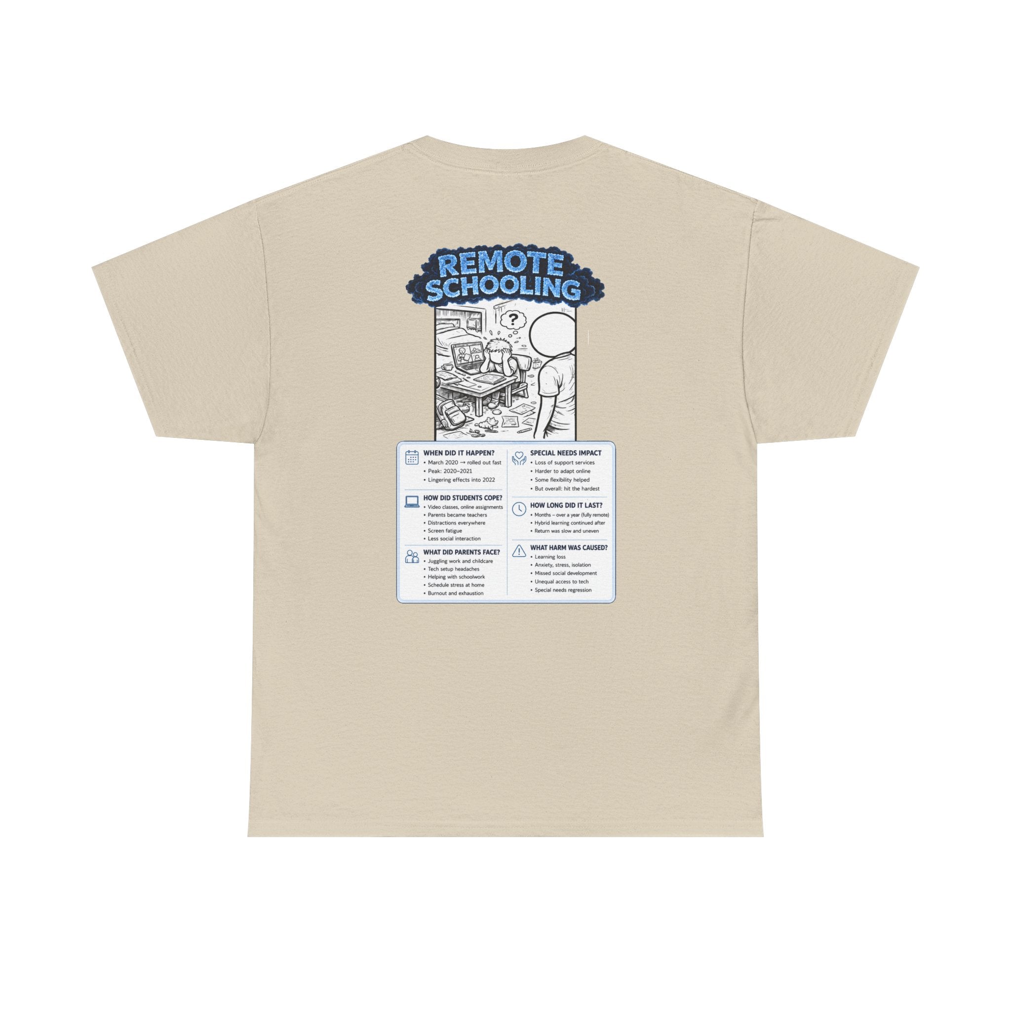 I Survived 2020 — LOCKDOWN S3:E3: "Remote Schooling" Documentary Tee