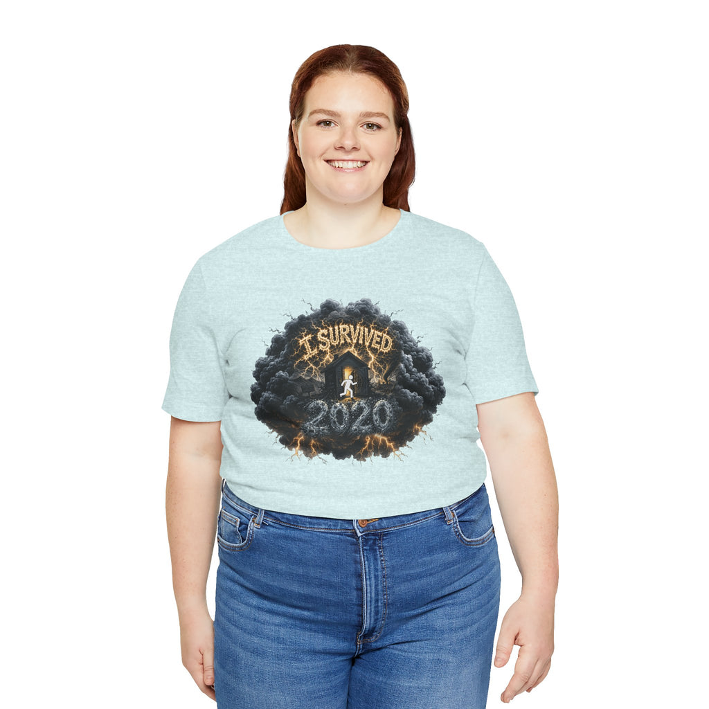 I Survived 2020 — Director's Cut Original Design Teaser Tee | Season 1 Premiere Drop Unisex Jersey Short Sleeve Tee